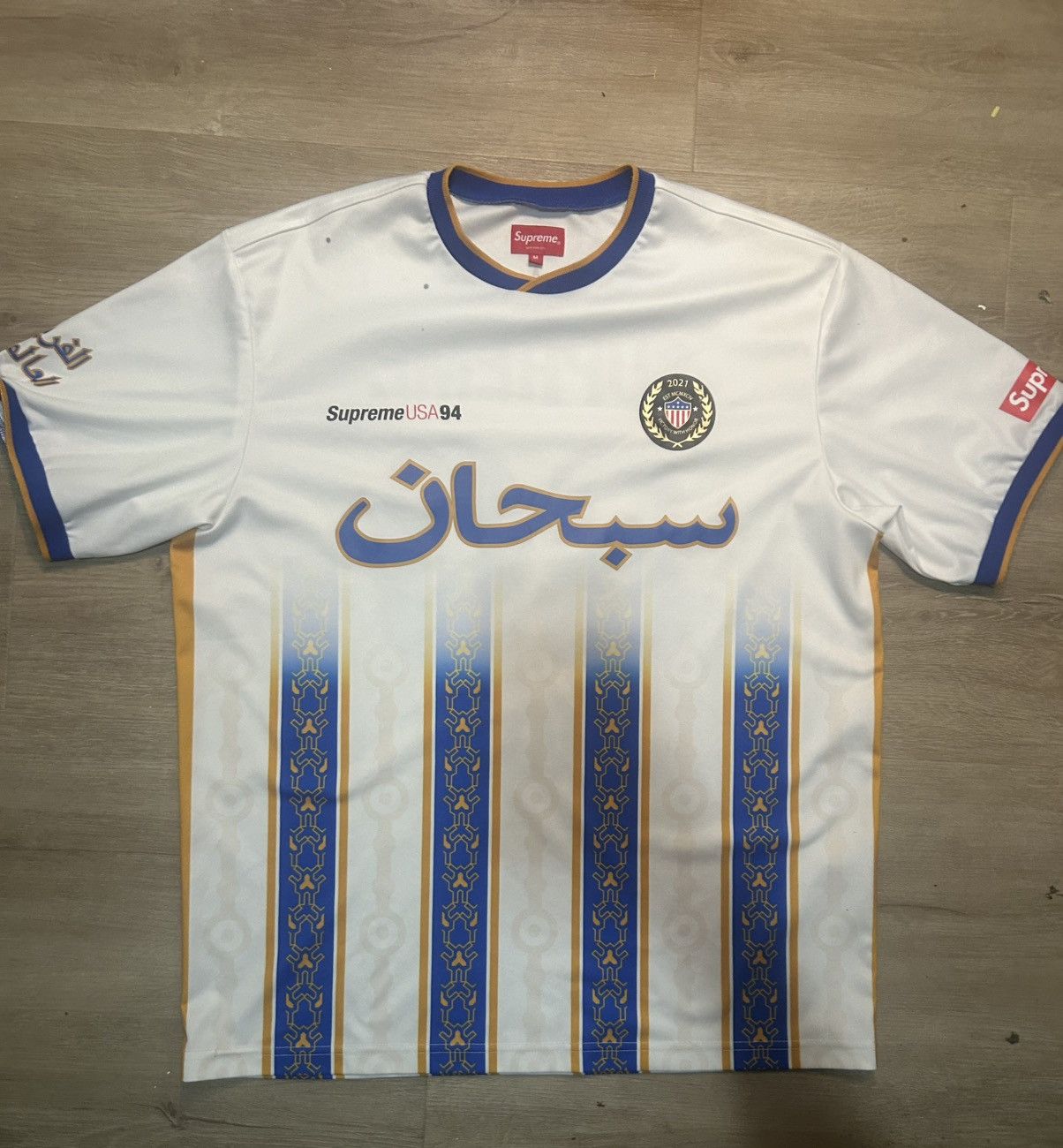 Supreme Damien Hirst Soccer Jersey (SS25) - $128