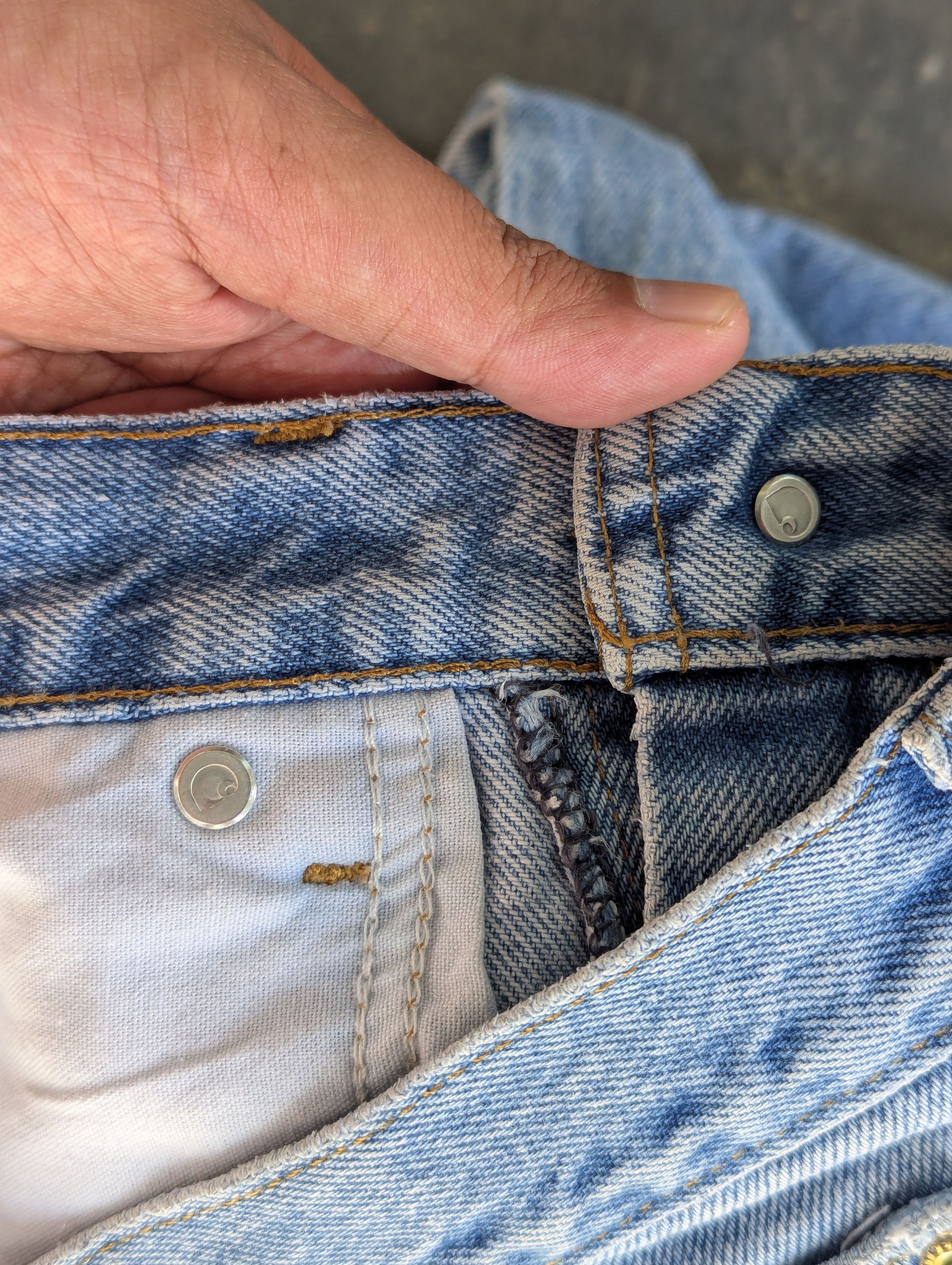 Carhartt Thrashed Carhartt Denim Jeans Traditional Fit Size US 34 / EU 50 - 9 Thumbnail