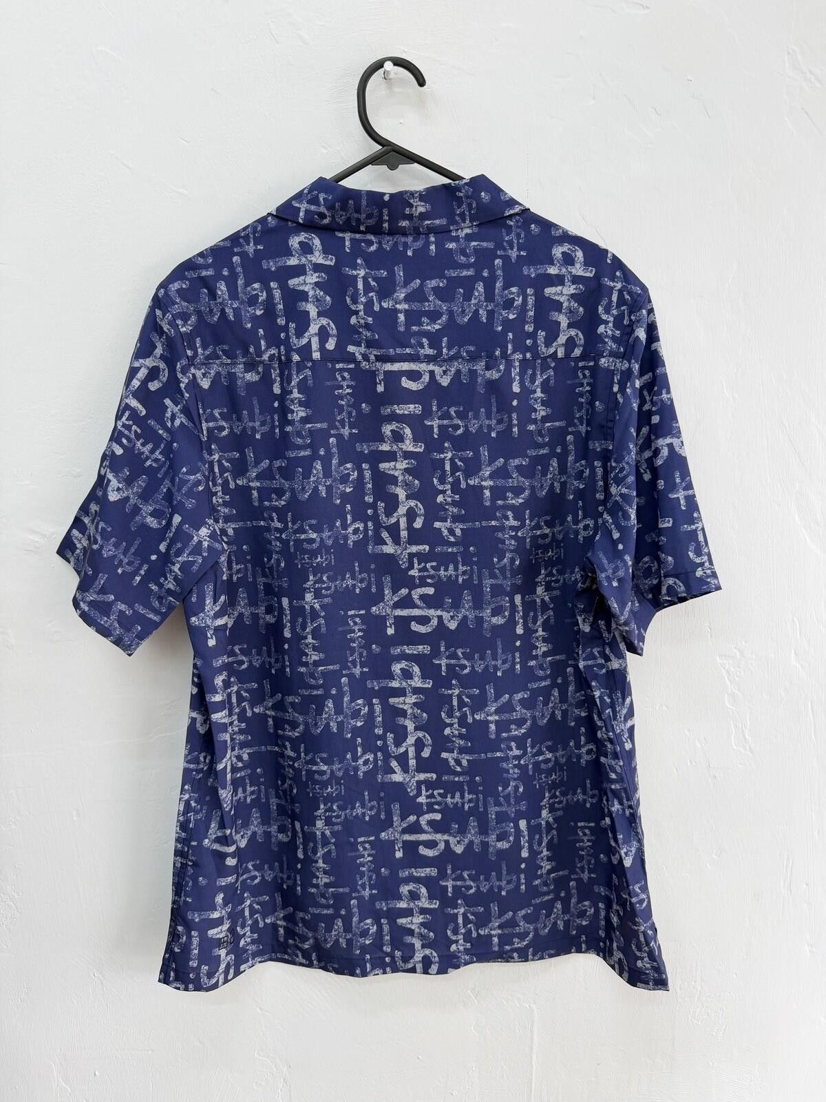 Ksubi new ksubi medium m short sleeve resort shirt heritage blue Size US M / EU 48-50 / 2 - 4 Thumbnail