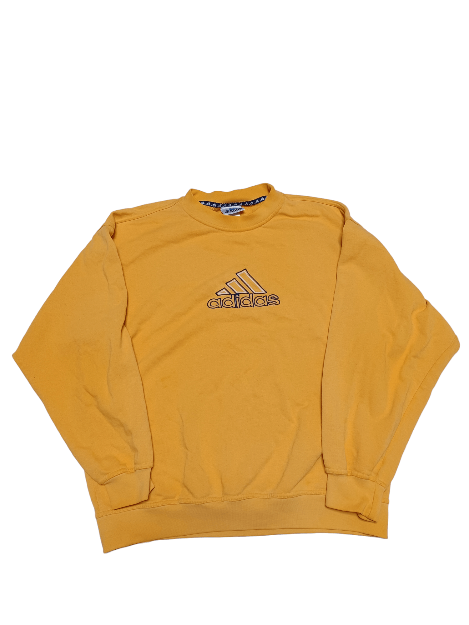 ADIDAS VINTAGE EMBROIDERED BIGLOGO CENTERLOGO SWEATSHIRT