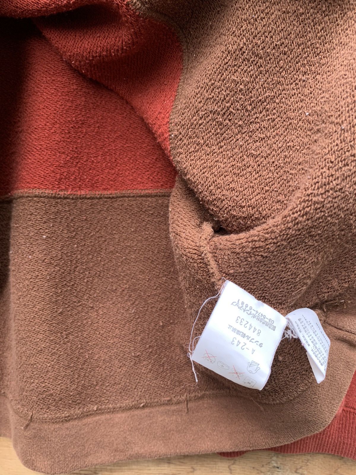 Hai Sporting Gear × Issey Miyake Hai Sporting Gear X Issey Miyake velvet logo Sweatshirt Size L / US 10 / IT 46 - 15 Thumbnail