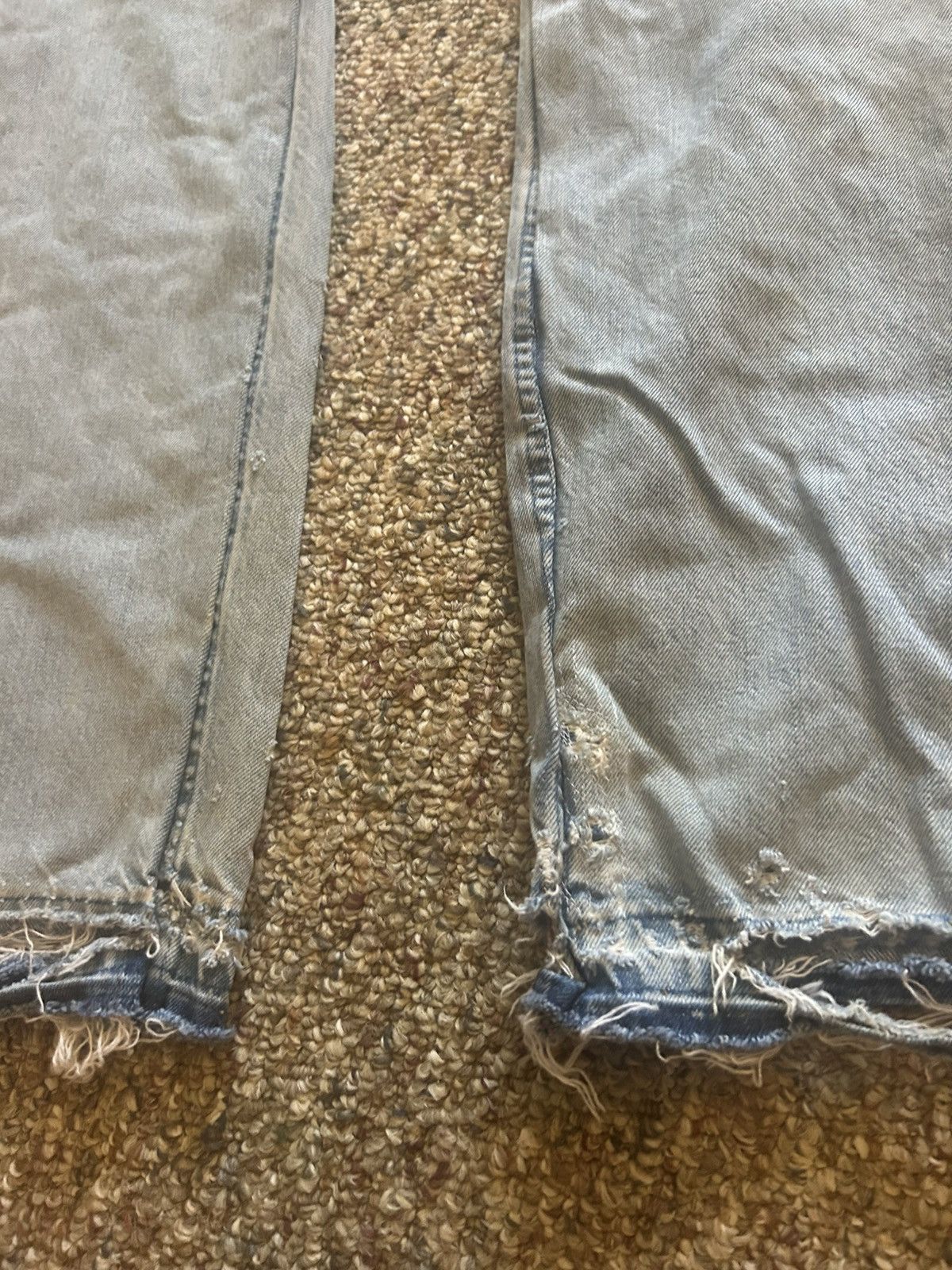 Other 1/1 Your World distressed repair quilted patchwork denim Size US 32 / EU 48 - 8 Thumbnail