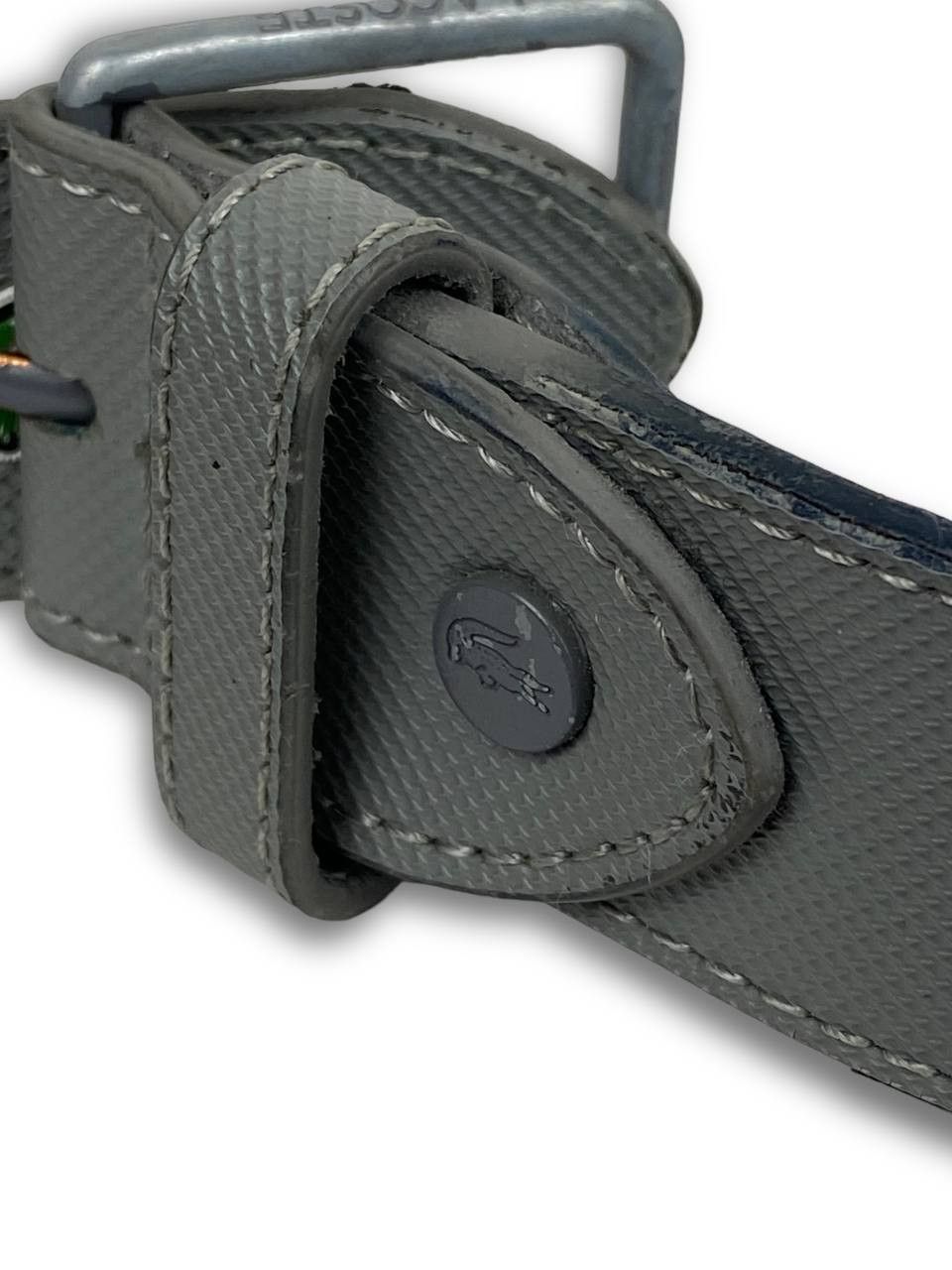 Lacoste Vintage LACOSTE Grey Belt M512 Size ONE SIZE - 5 Thumbnail