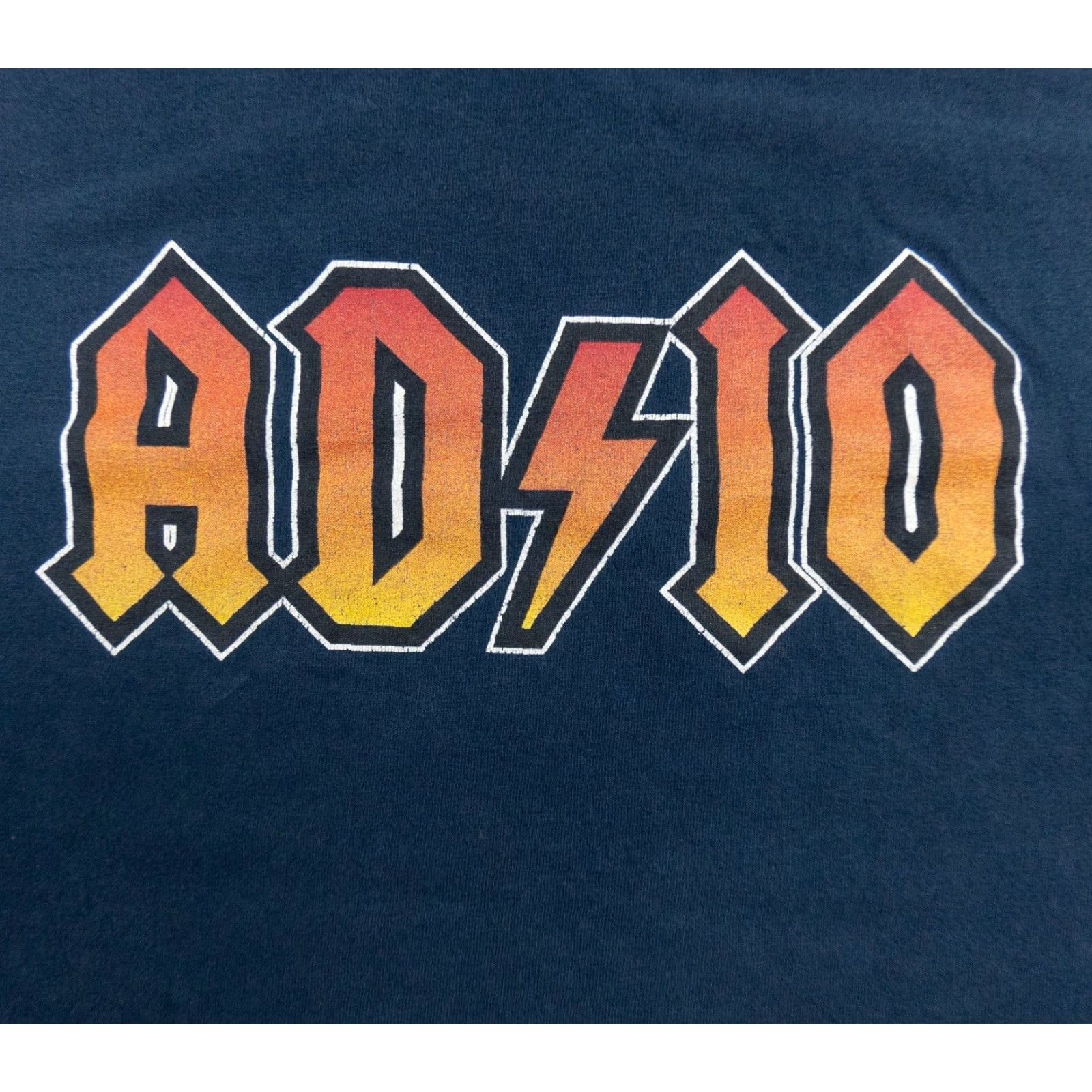Vintage VINTAGE Adio T-Shirt Mens Large Blue Short Sleeve Crew Neck Logo Knit Cotton 90s 2000s Skateboard Streetwear Mens Size US L / EU 52-54 / 3 - 2 Thumbnail