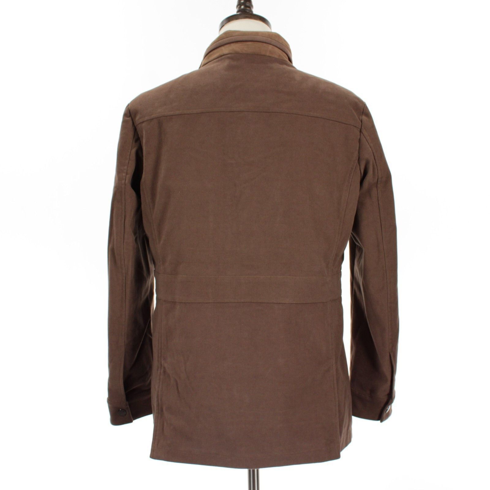Luciano Barbera Luciano Barbera Jacket Size M US In Brown Cotton Size US M / EU 48-50 / 2 - 4 Thumbnail