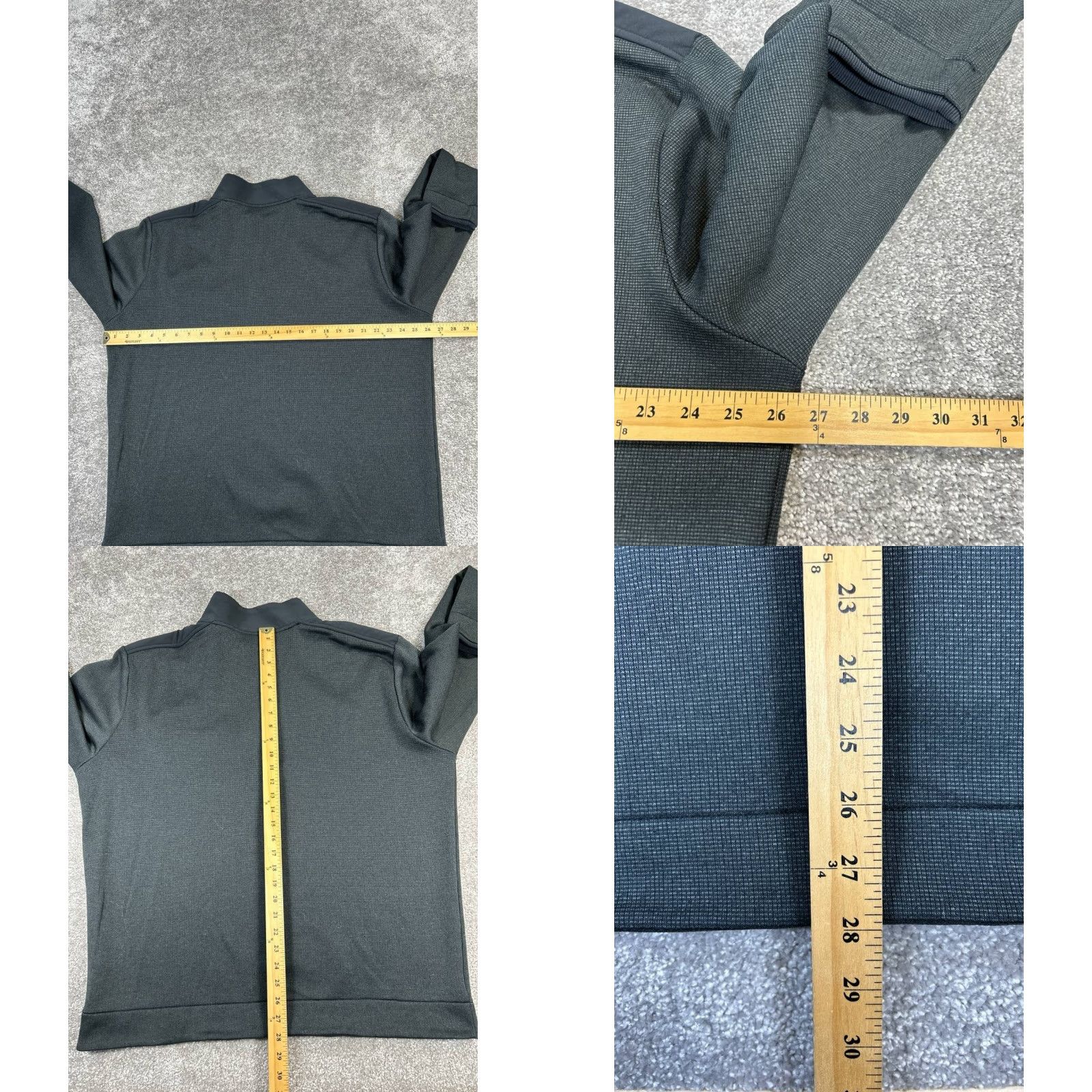 Under Armour Under Armour Storm Sweater Mens 2XL Gray Mock Neck Pullover Long Sleeve Logo fleece Weather Outdoor Casual Athletic Sport Shirt Mens Size US XXL / EU 58 / 5 - 8 Thumbnail