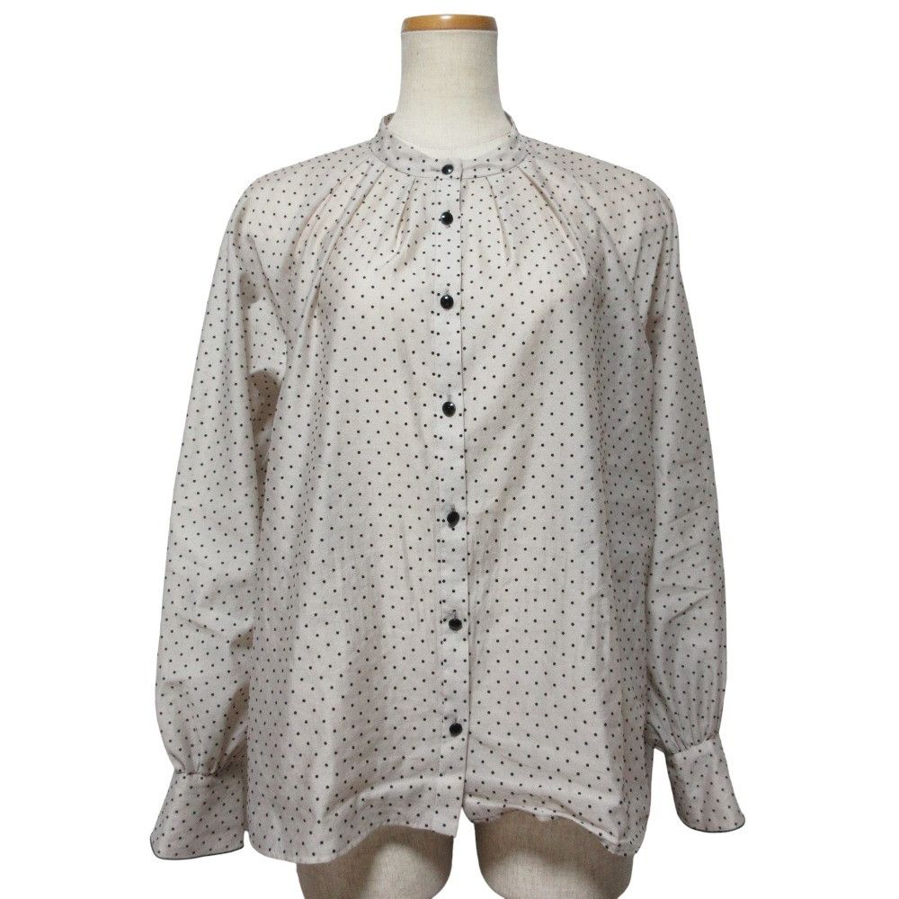 Other Other ANAYI Dot Organdy Shirt Others Tops DUTY FREE for USA Size ONE SIZE - 1 Thumbnail