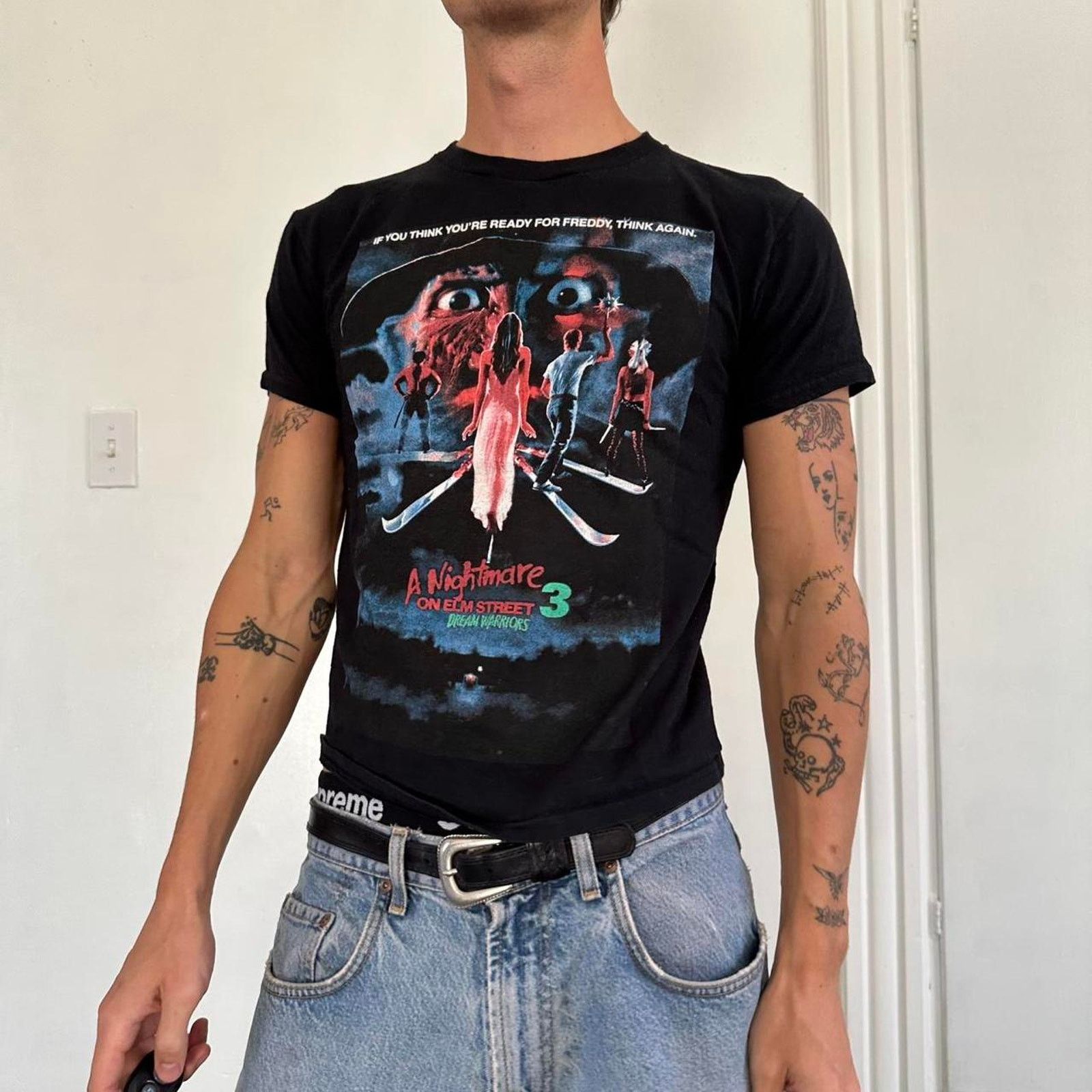 Other Vintage Nightmare on elm street Movie Graphic Tee Shirt Size US XS / EU 42 / 0 - 7 Thumbnail