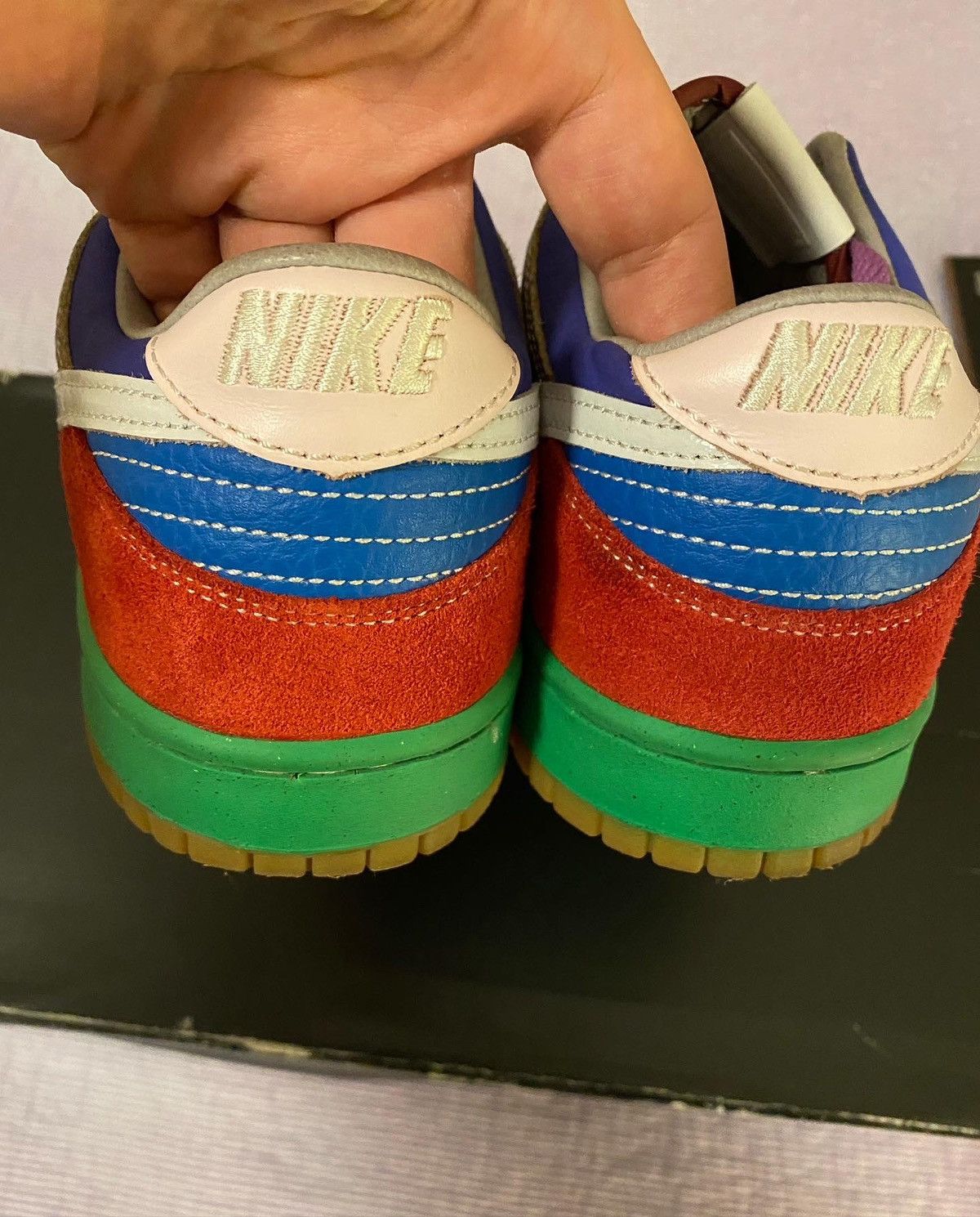 Nike Nike x Sole Collector Cowboy Dunk NYC Size US 12 / EU 45 - 6 Thumbnail