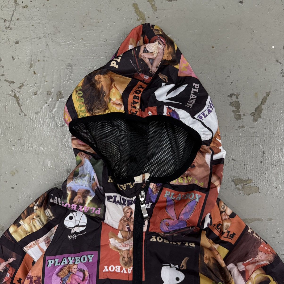 Playboy Playboy Magazine Cover Pornstar Windbreaker Jacket Size US L / EU 52-54 / 3 - 4 Thumbnail