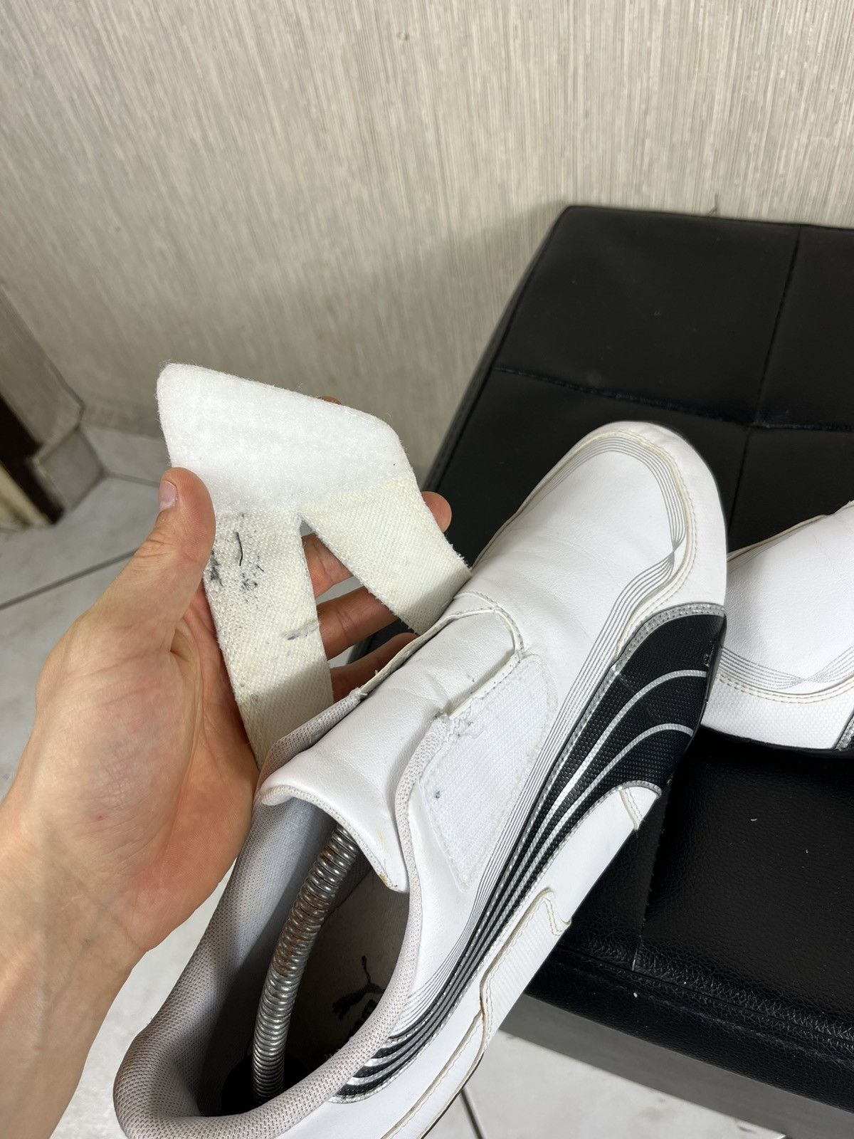 Puma Vintage Puma speed cat velcro y2k sneakers shoes retro logo Size US 11 / EU 44 - 15 Thumbnail