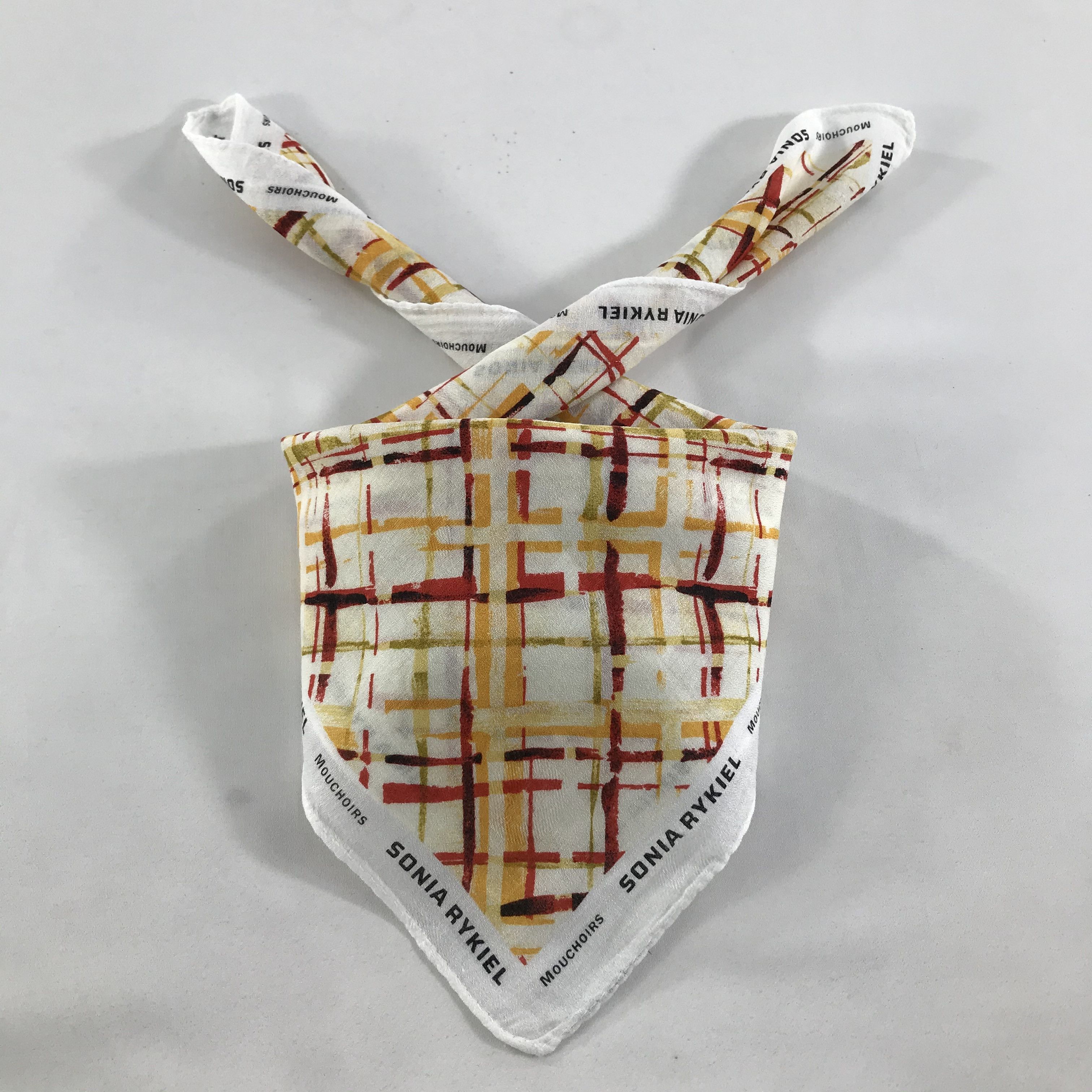 Sonia Rykiel × Vintage Sonia Rykiel Bandana / Handkerchief / Neckerchief - S1449 Size ONE SIZE - 3 Thumbnail