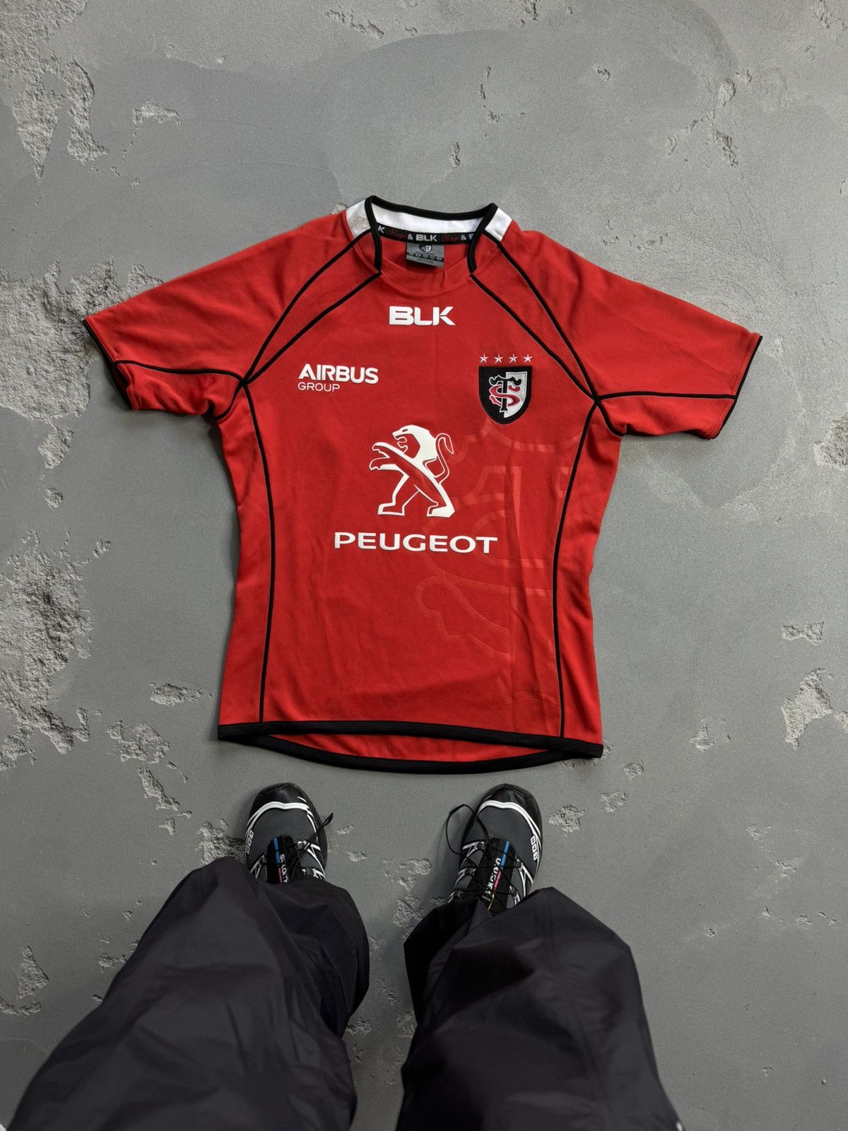 Vintage Mailot Rugby Stade Toulousain Jersey Size S Size US S / EU 44-46 / 1 - 1 Thumbnail