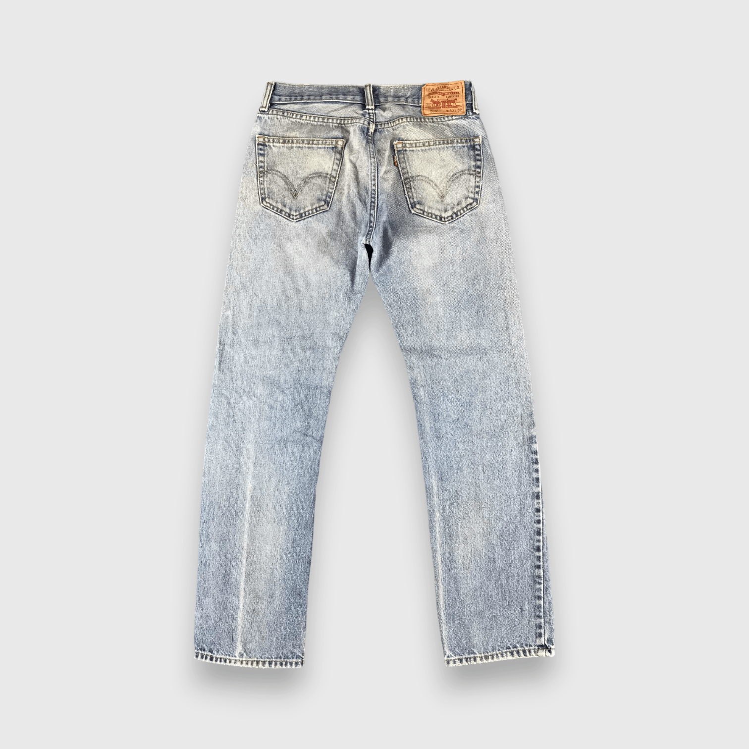 Levi's Vintage Blue Wash Levis 505 Jeans-J2359 Size US 30 / EU 46 - 2 Thumbnail