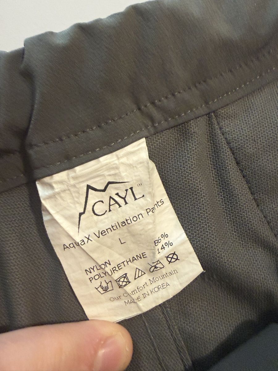 CAYL CAYL Aqua X Ventilation Pant Dark Sage Size US 32 / EU 48 - 9 Thumbnail