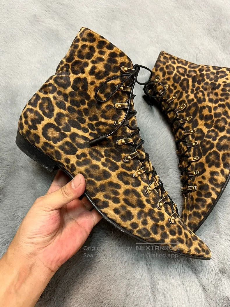 Saint Laurent Paris Saint Laurent Paris Pointed Toe Chelsea Boots Size US 11 / EU 44 - 2 Thumbnail