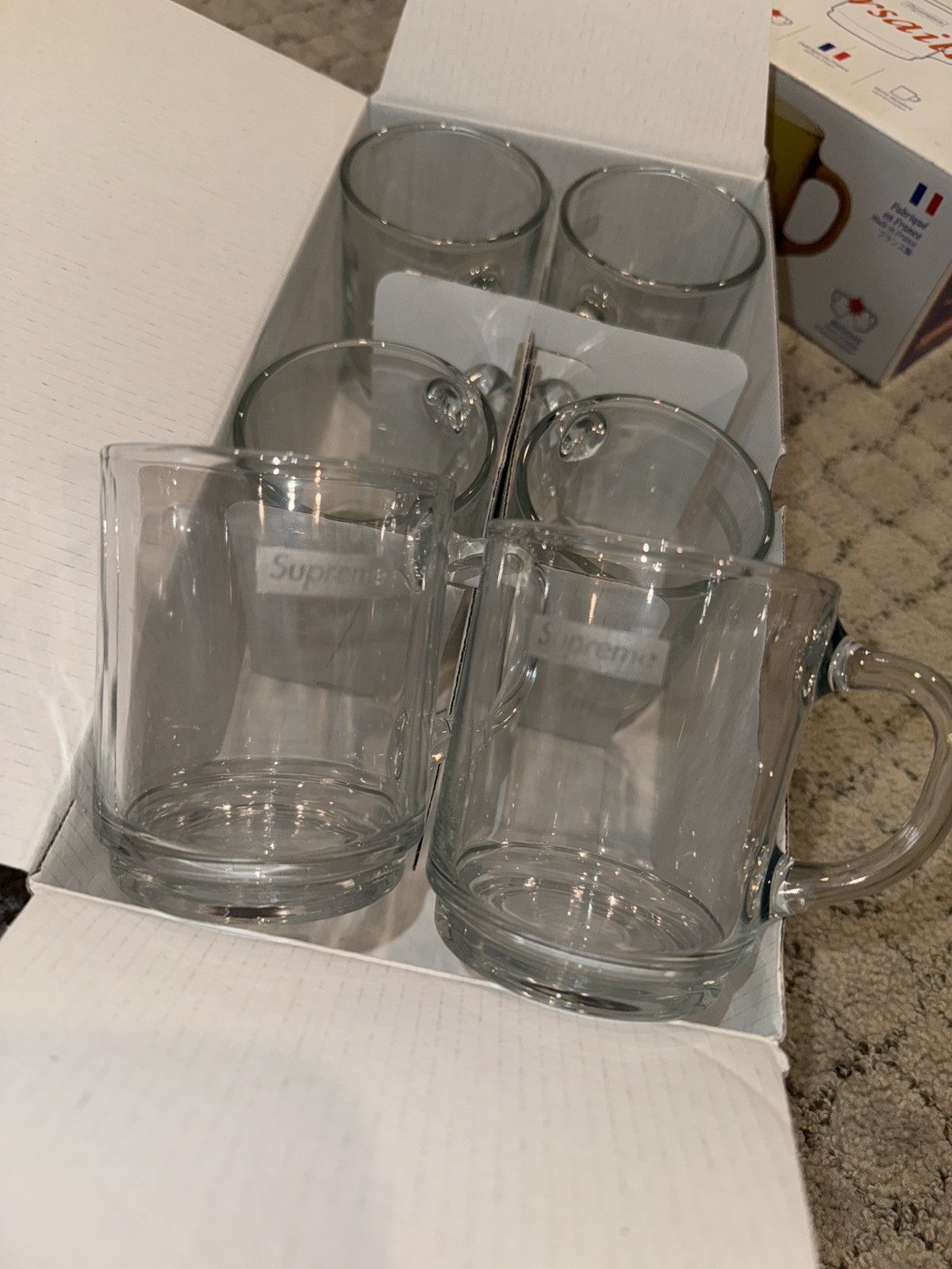 Supreme Supreme X Duralex Versailles small cups Size ONE SIZE - 3 Thumbnail