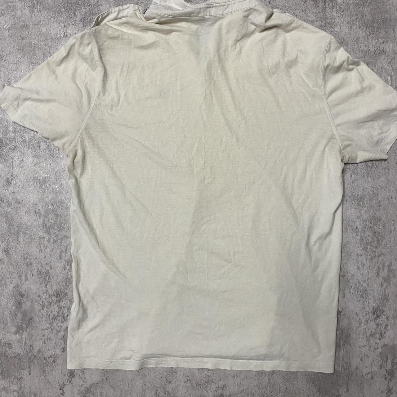 Guess White vintage polo shirt with a relaxed fit, Size US L / EU 52-54 / 3 - 6 Thumbnail