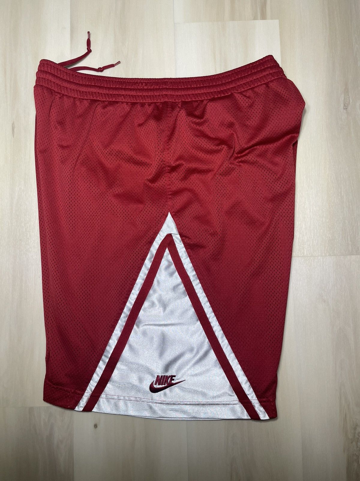 Nike Nike Red Basketball Uncompromising Excellence Mesh Short XXL Size US 36 / EU 52 - 1 Thumbnail