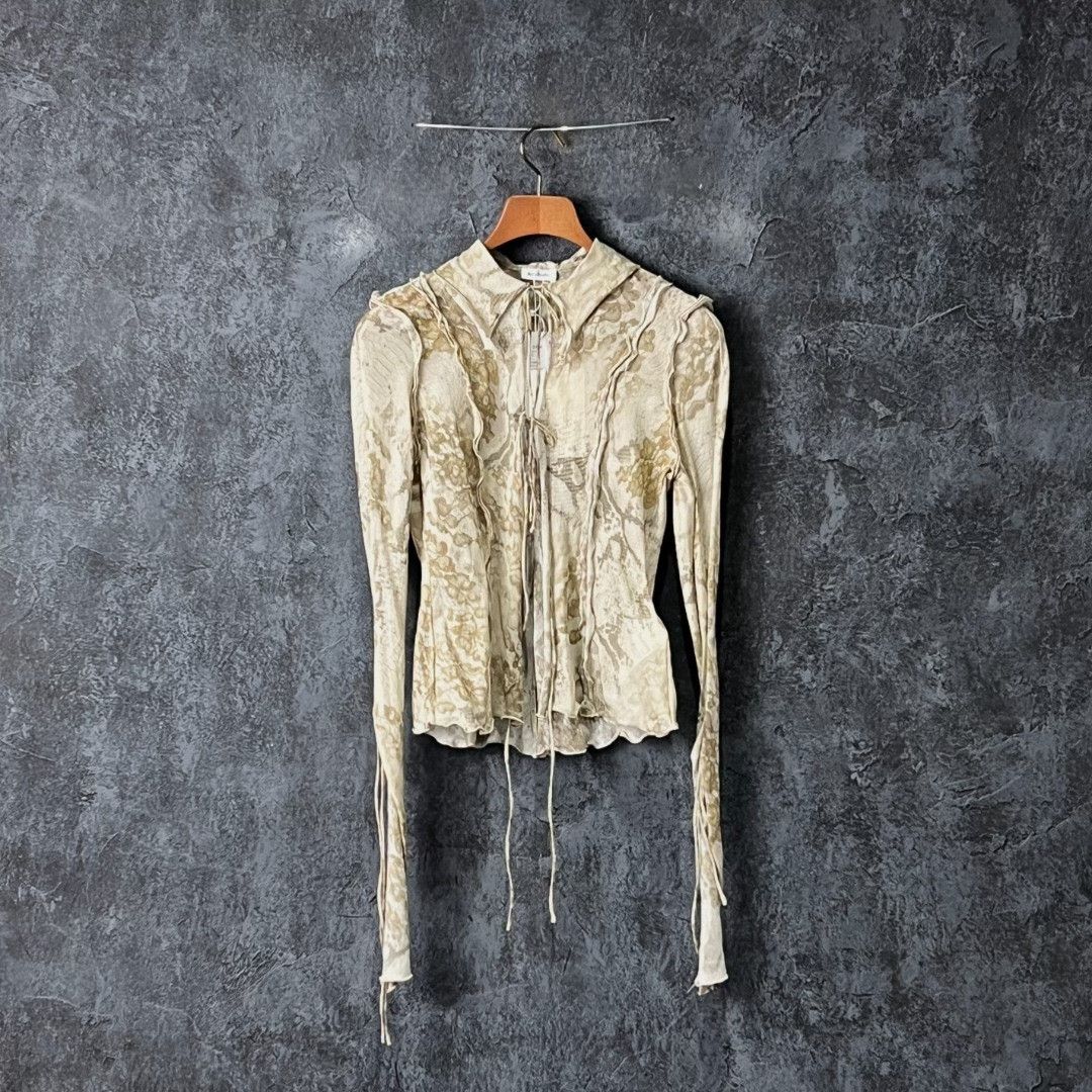 Acne Studios Acne Studios Slim Green Button Up M Women Size M / US 6-8 / IT 42-44 - 1 Thumbnail