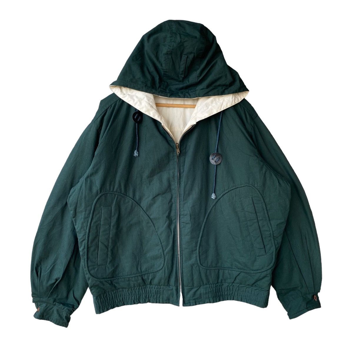 image of Mikebirnies Reversible Hooded Jacket, Men's (Size Large)