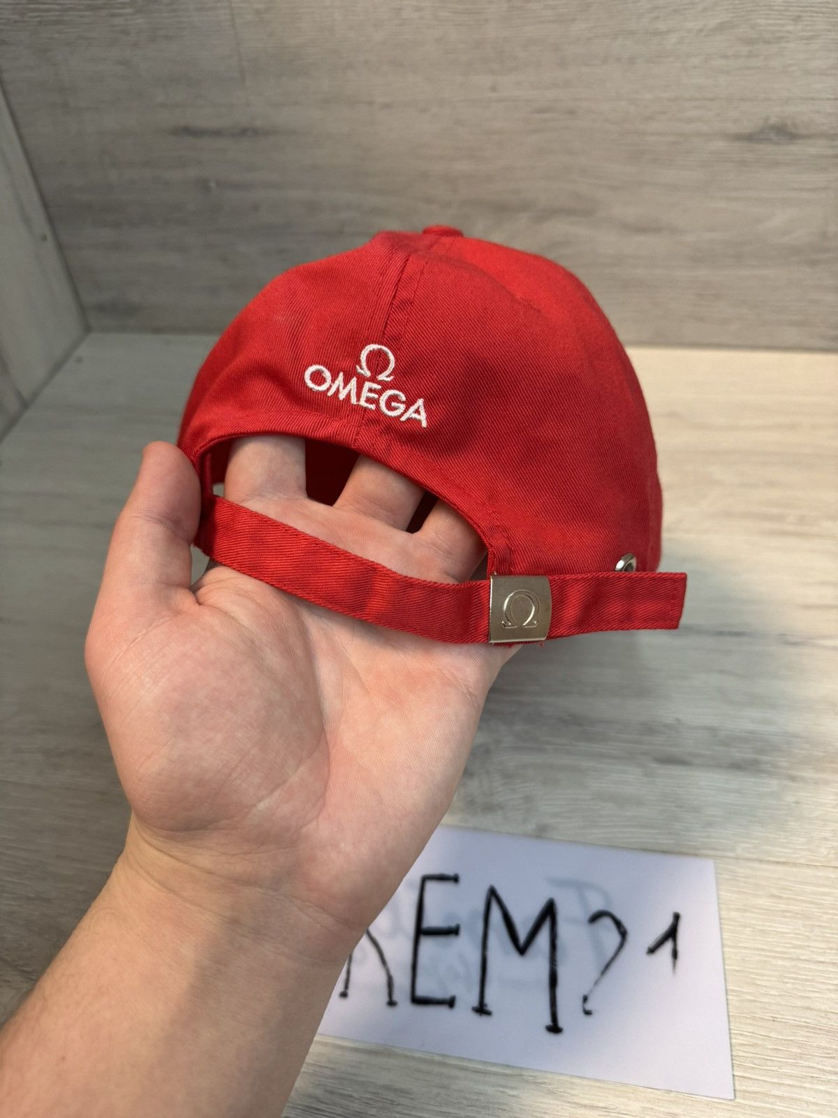 Omega Omega cap hat Size ONE SIZE - 3 Thumbnail
