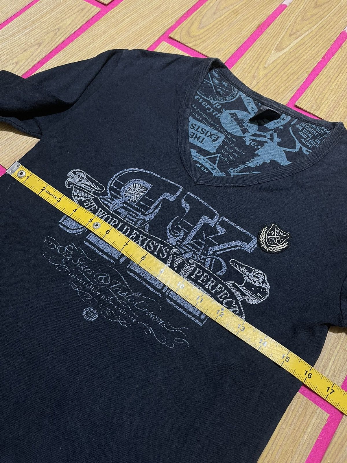 If Six Was Nine Y2K RUSS•K long sleeve tshirt Size US M / EU 48-50 / 2 - 11 Thumbnail