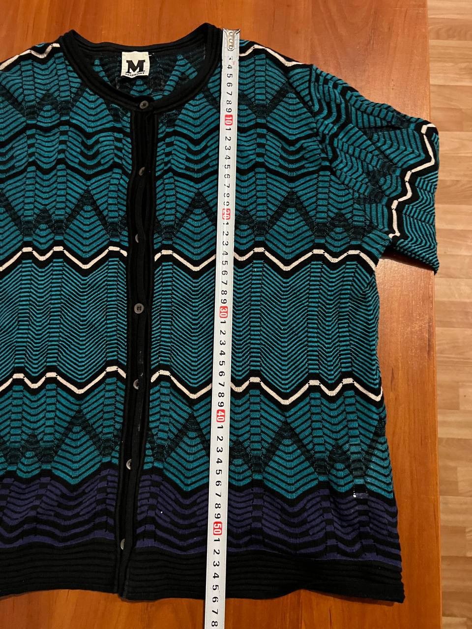 Missoni MISSONI WOMEN ABSTRACT CLASSIC BUTTON CARDIGAN RARE SIZE 44 Size M / US 6-8 / IT 42-44 - 12 Thumbnail