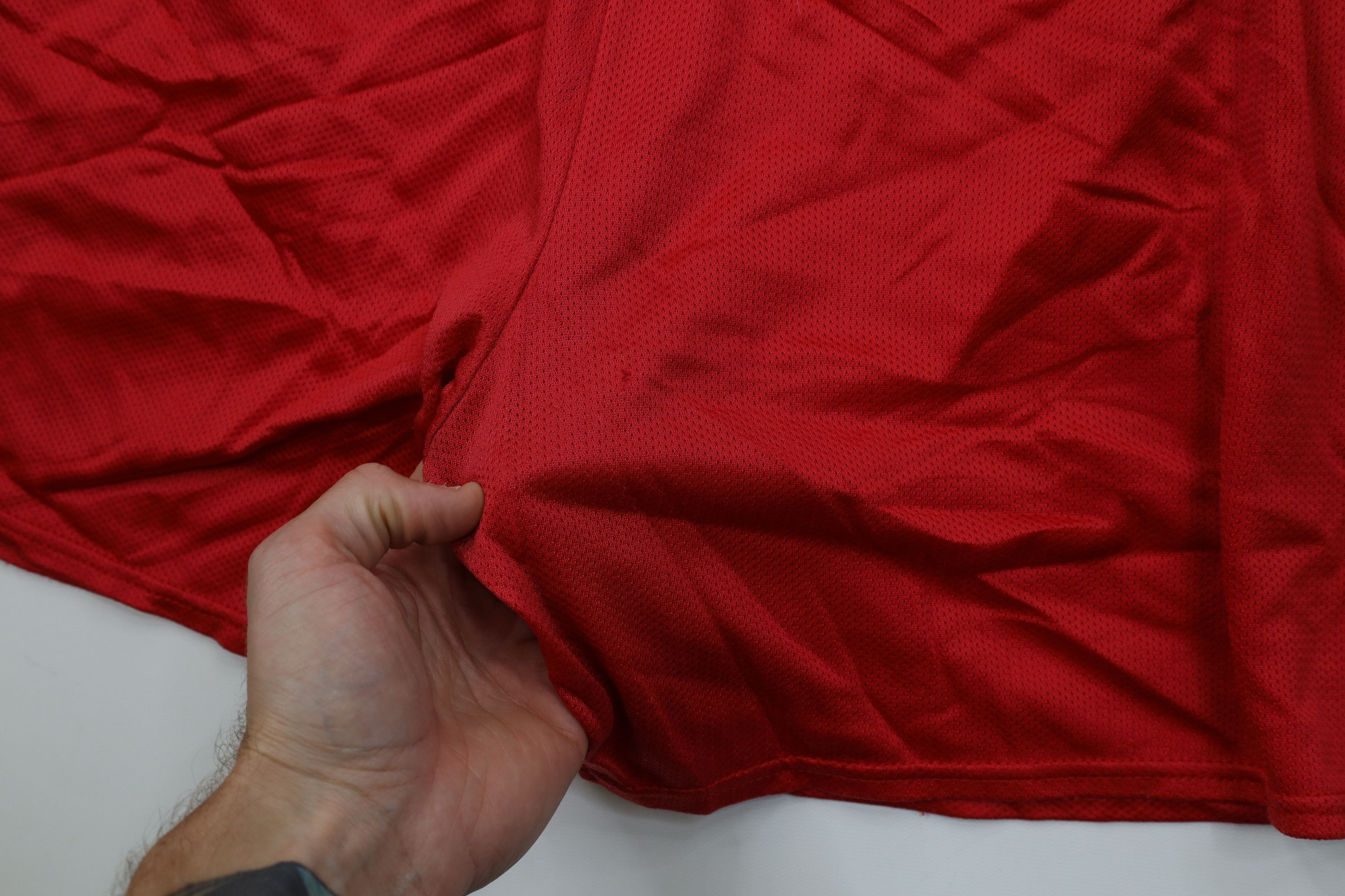 Vintage Vintage 90s Above Knee Ohio State University Shorts Red USA Size US 34 / EU 50 - 12 Thumbnail
