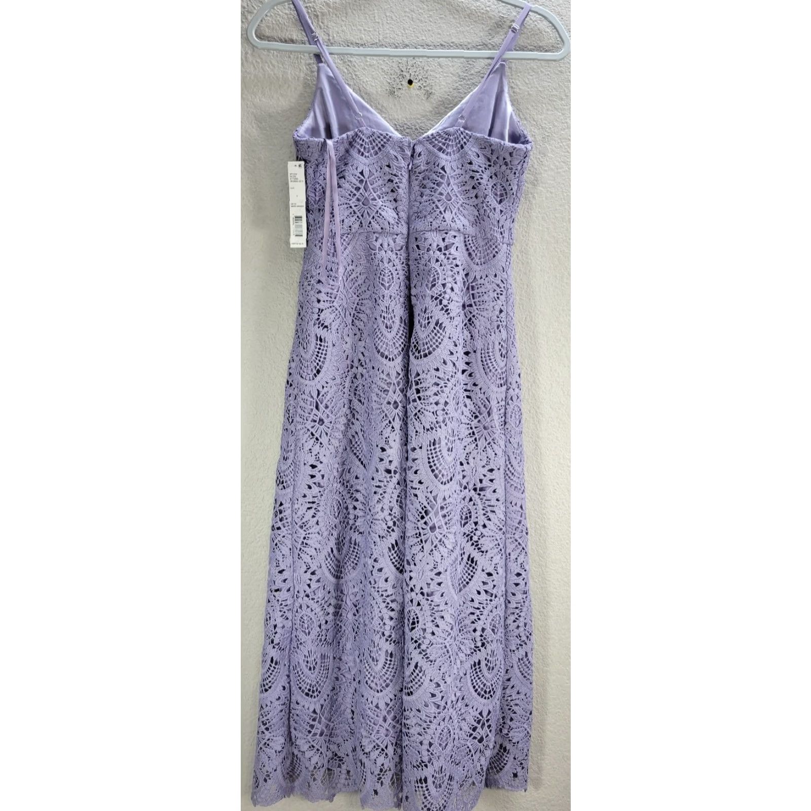 Vintage VINTAGE Gianni Bini Abigail Lace Crochet Midi Dress Lilac Sundress Sz 0 NWT Size XS / US 0-2 / IT 36-38 - 5 Thumbnail