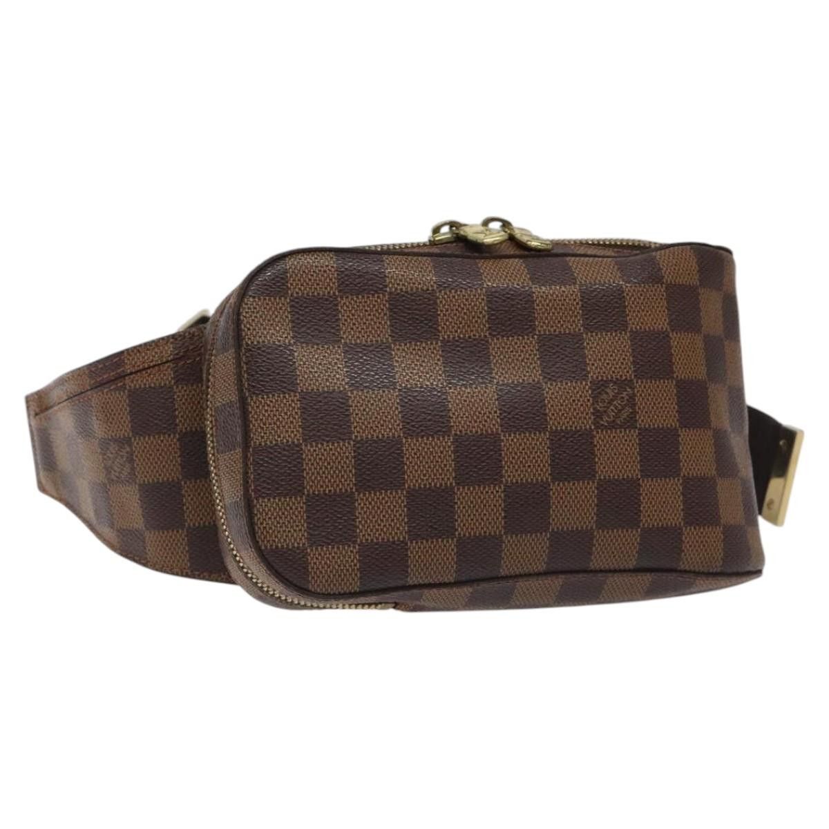 Louis Vuitton Damier Ebene Geronimos Shoulder Bag N51994 Lv Auth 61322 in Damie Ebene, Women's