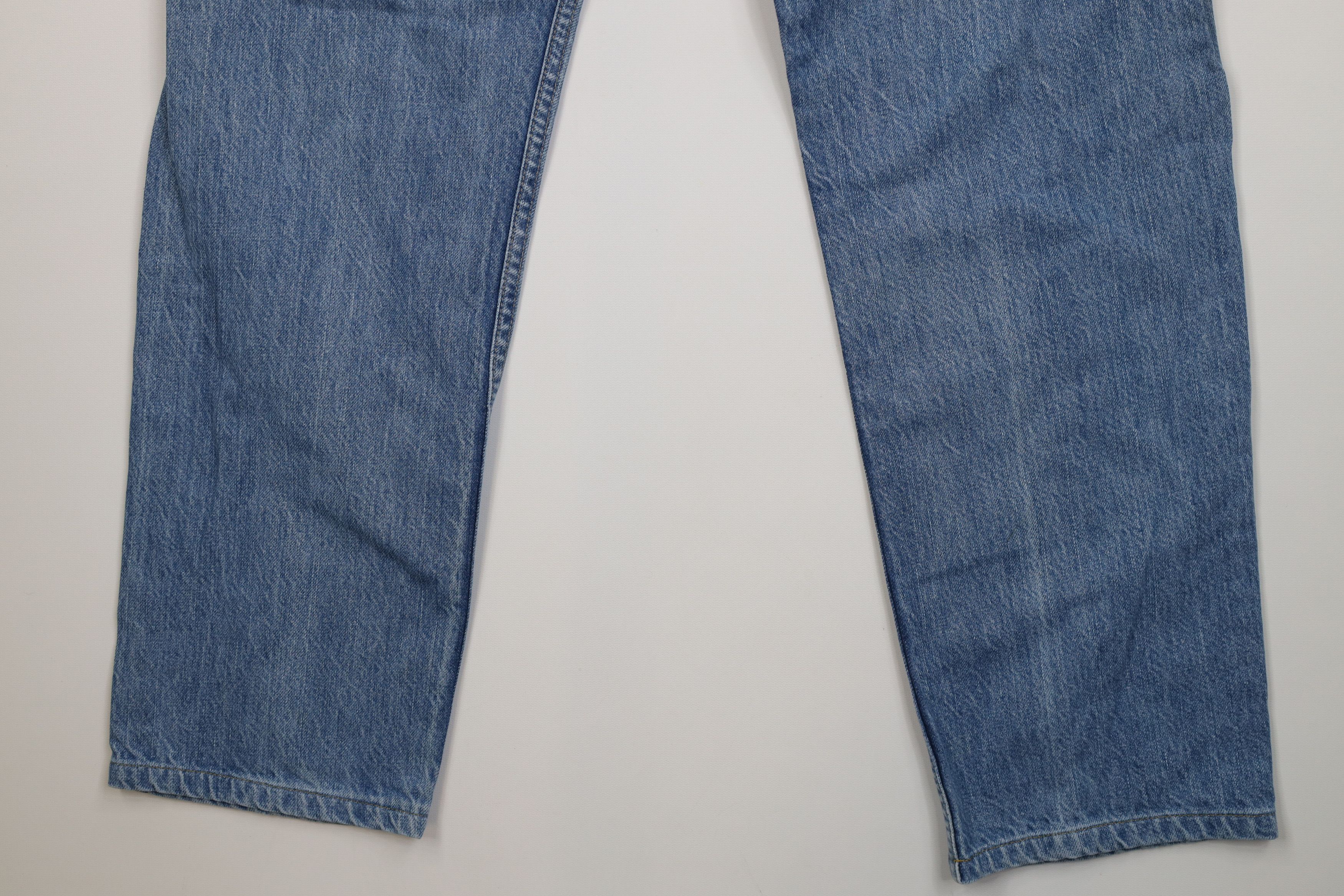 Vintage Vintage 90s Streetwear Straight Leg Denim Jeans Blue USA Size US 32 / EU 48 - 12 Thumbnail