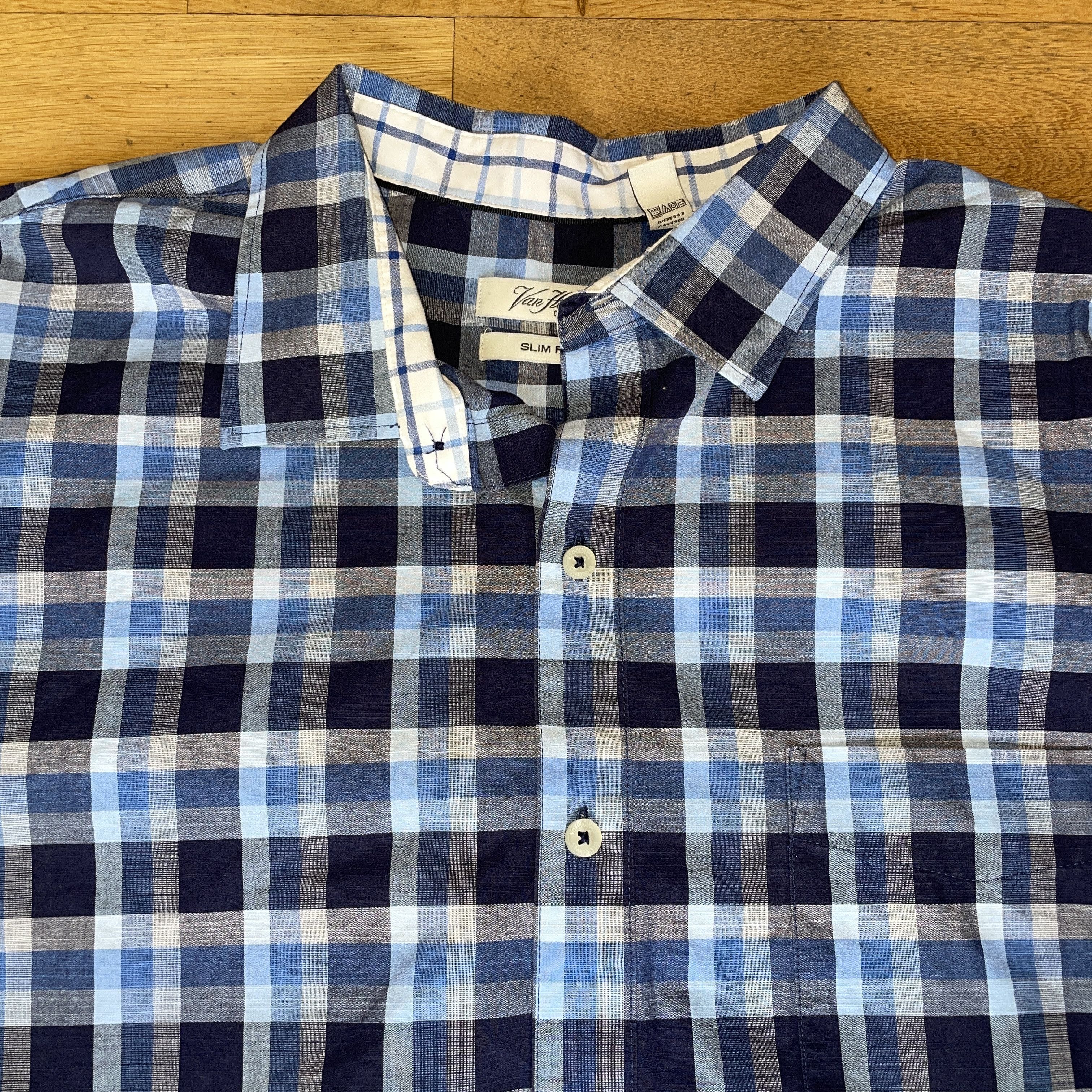 Van Heusen Van Heusen Originals Men's Shirt Elegant Fashion Size 2xl Size US XXL / EU 58 / 5 - 3 Thumbnail