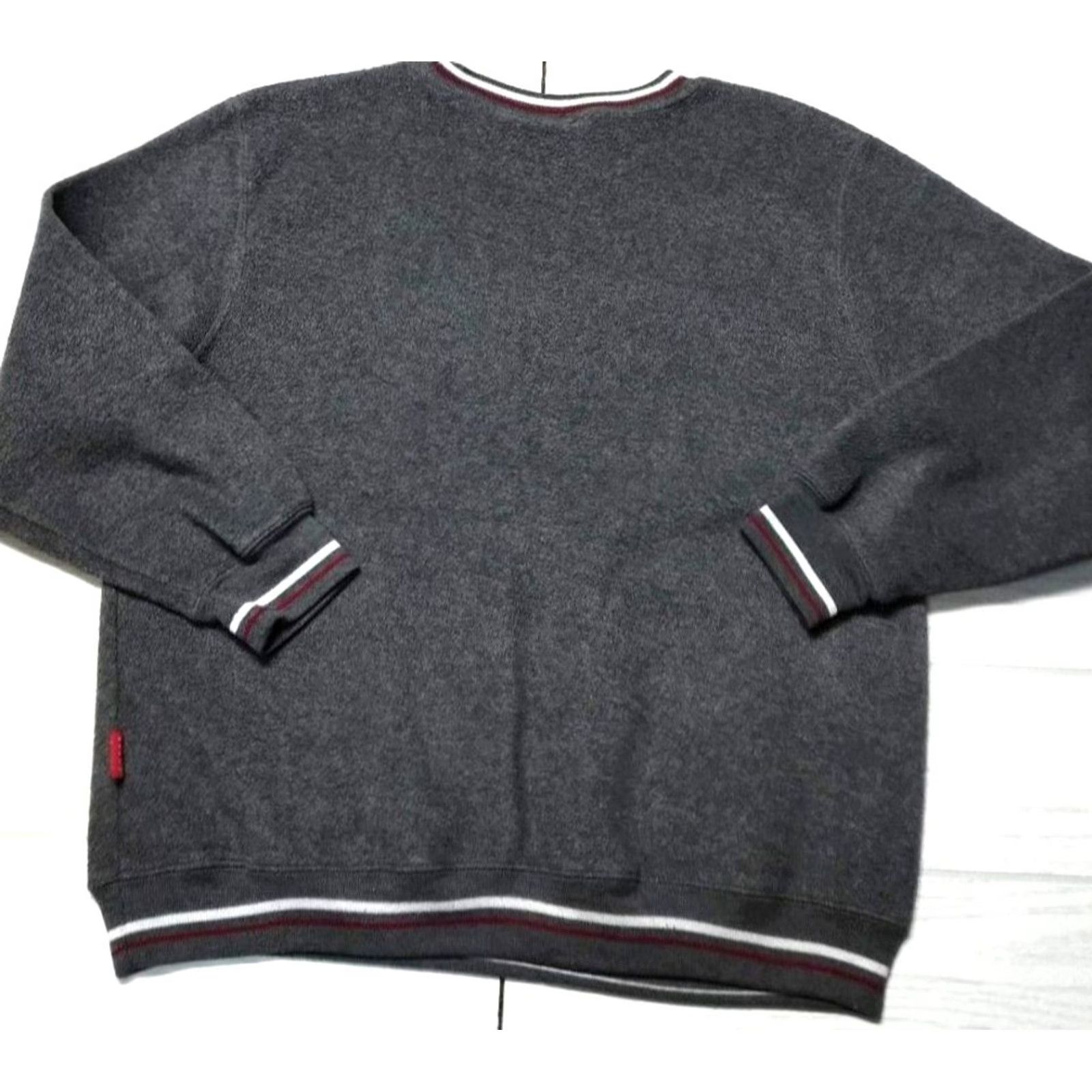 Vintage VINTAGE Coca-Cola Embroidered Polar Bears Sweatshirt Dark Grey Large Mens Regular Cotton Blend Sweatshirt 90s Embroidered Pullover Navy? Size US L / EU 52-54 / 3 - 4 Thumbnail