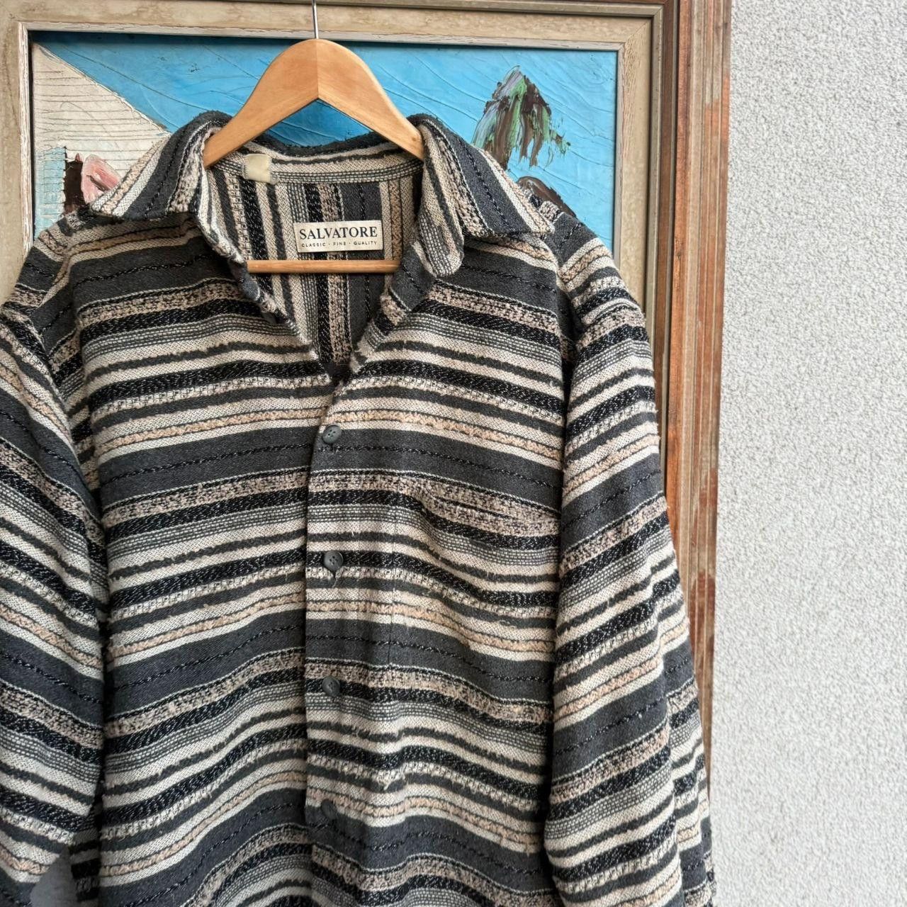 Vintage Vintage 90s Shirt Button Up Retro Size US L / EU 52-54 / 3 - 2 Thumbnail