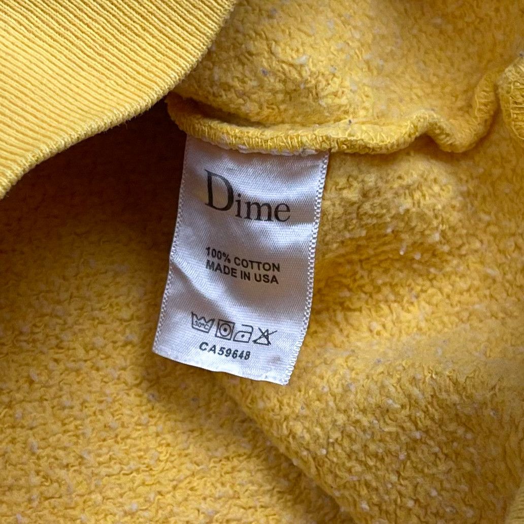 Dime Dime Heavy Duty Yellow Hoodie Size US S / EU 44-46 / 1 - 5 Thumbnail