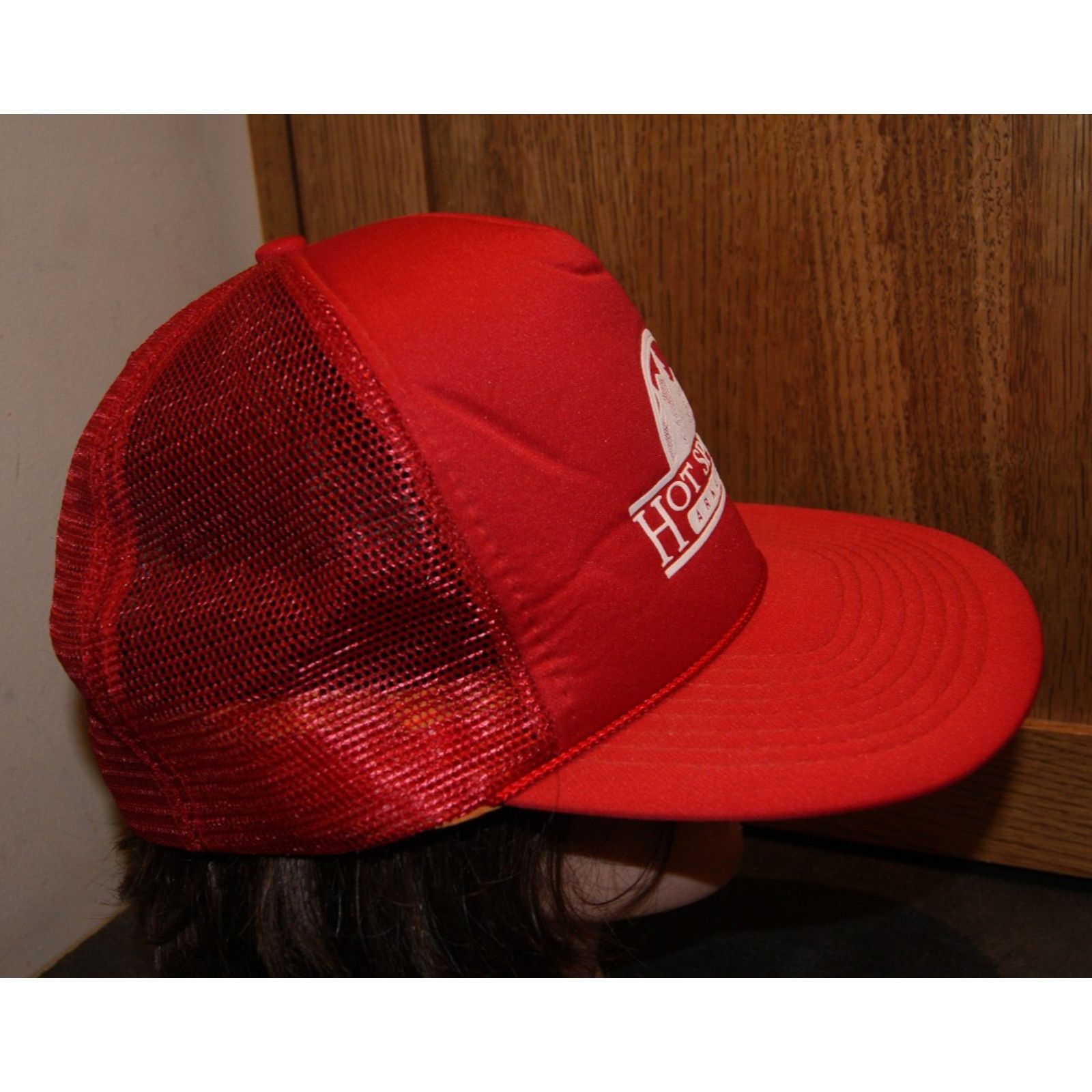 Vintage VTG Hot Springs Arkansas Mesh Rope Trucker Hat Cap Snapback Size ONE SIZE - 3 Thumbnail