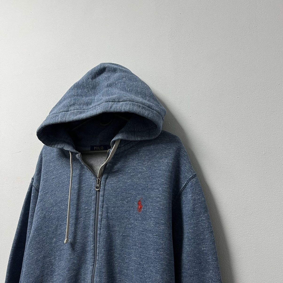 Polo Ralph Lauren Polo Ralph Lauren Zip Up Hoodie Vintage Designer Luxury Y2k Size US L / EU 52-54 / 3 - 2 Thumbnail