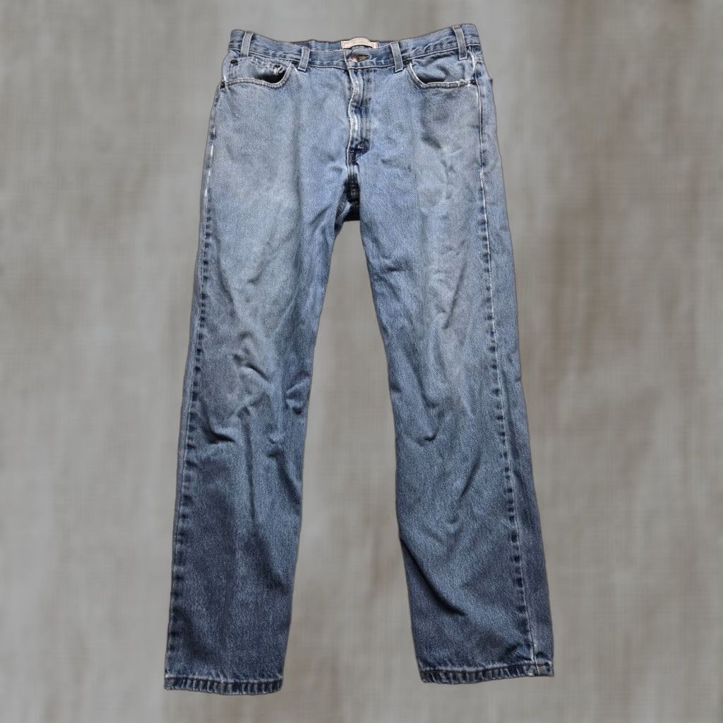 Levi's VINTAGE Levi's Jeans Blue Regular Fit 90s Men Adult 36 x 32 Denim 5-Pocket Mens Size US 36 / EU 52 - 1 Thumbnail