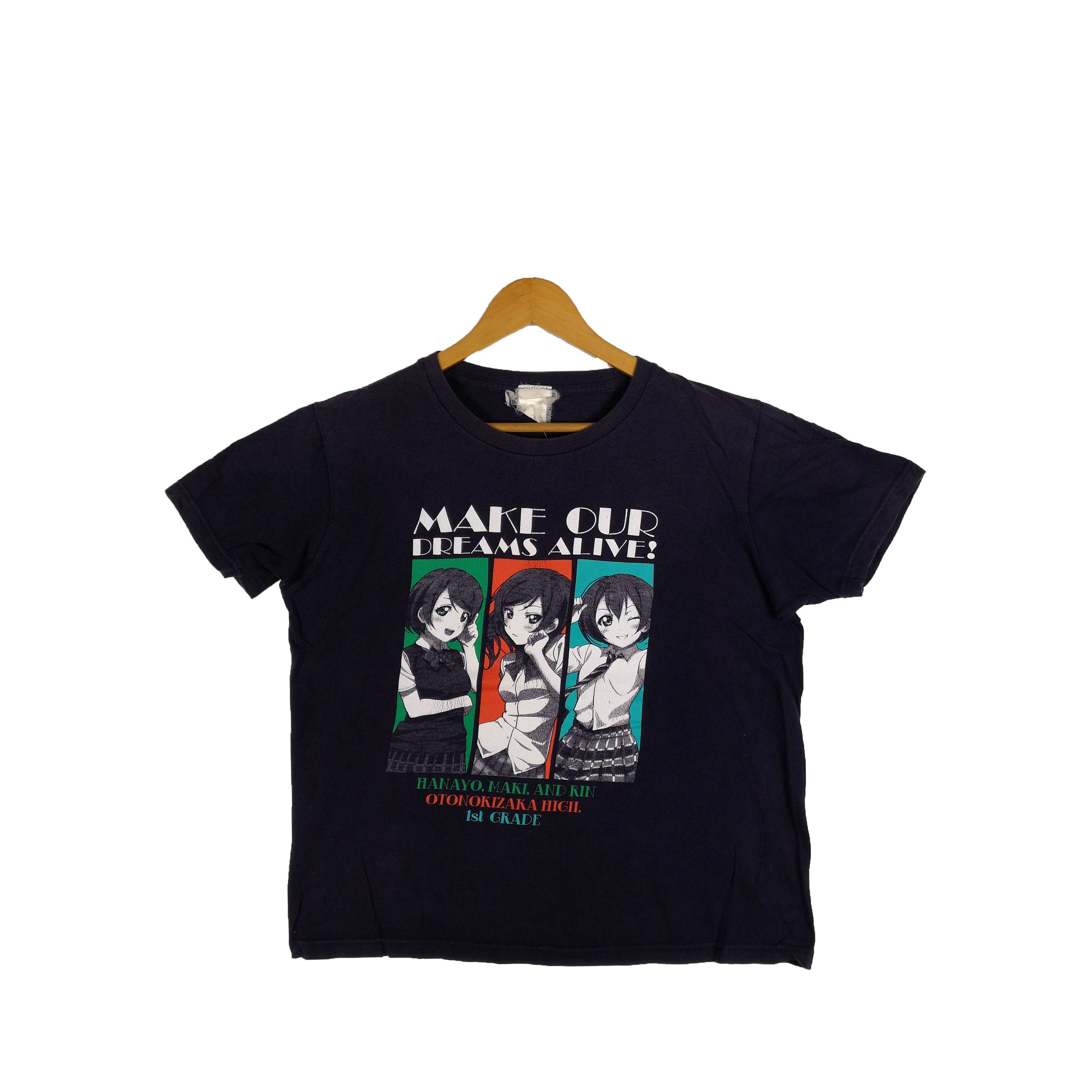 Anime Vintage Love Live T-Shirt Japanese Anime Cartoon Crewneck Size US M / EU 48-50 / 2 - 1 Thumbnail