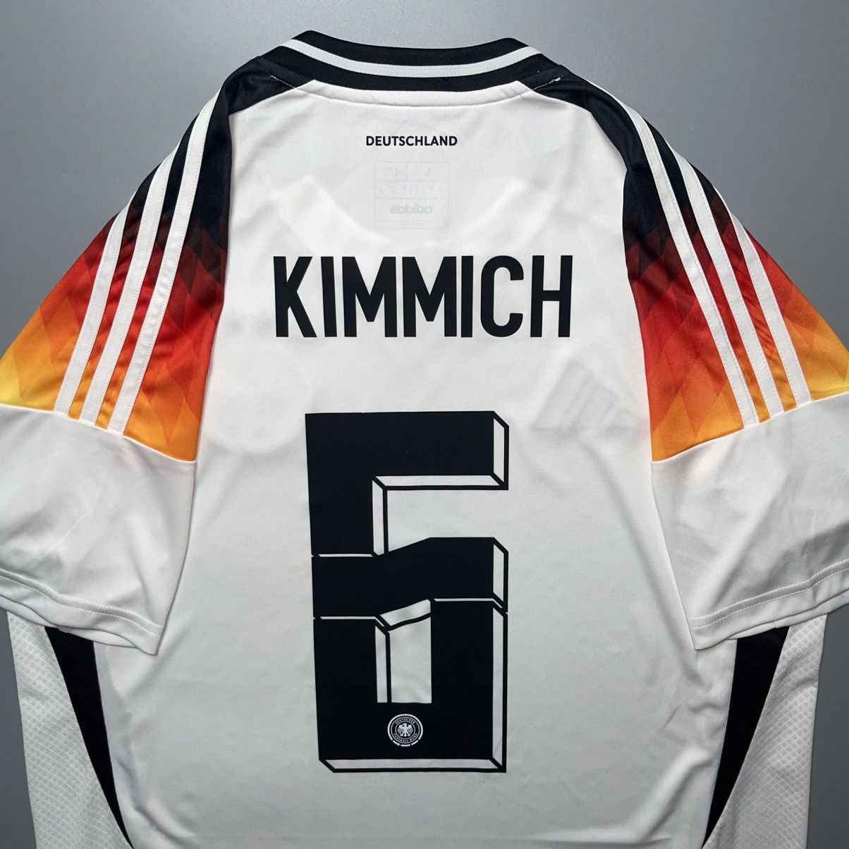 Adidas GERMANY ADIDAS 2024 EURO FOOTBALL HOME JERSEY #6 KIMMICH Size US L / EU 52-54 / 3 - 8 Thumbnail