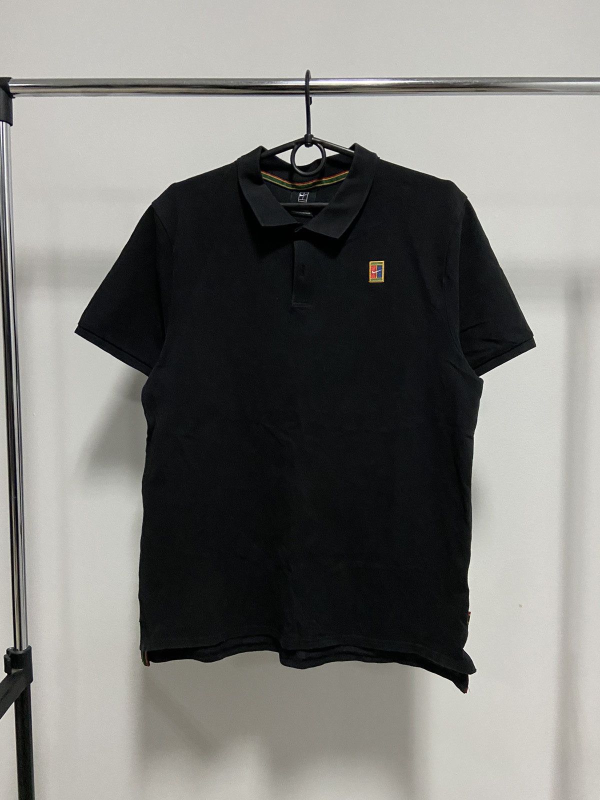 Nike × Vintage Nike Court Vintage Small logo T Shirt Polo Tennis Size US M / EU 48-50 / 2 - 1 Thumbnail