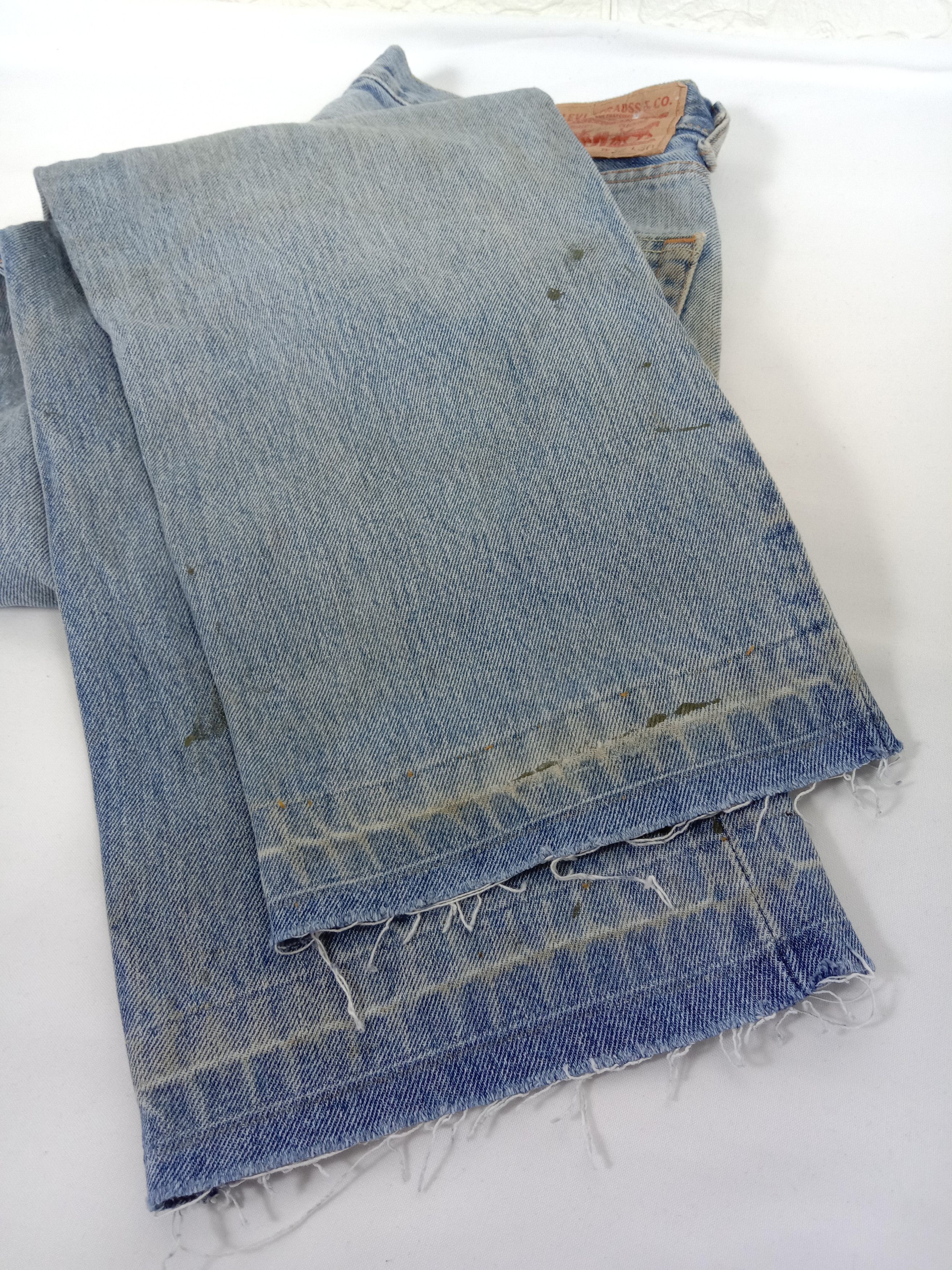 Levi's Vintage Levi's 550 Jeans Dirty Wash Distressed Denim Size US 32 / EU 48 - 16 Thumbnail