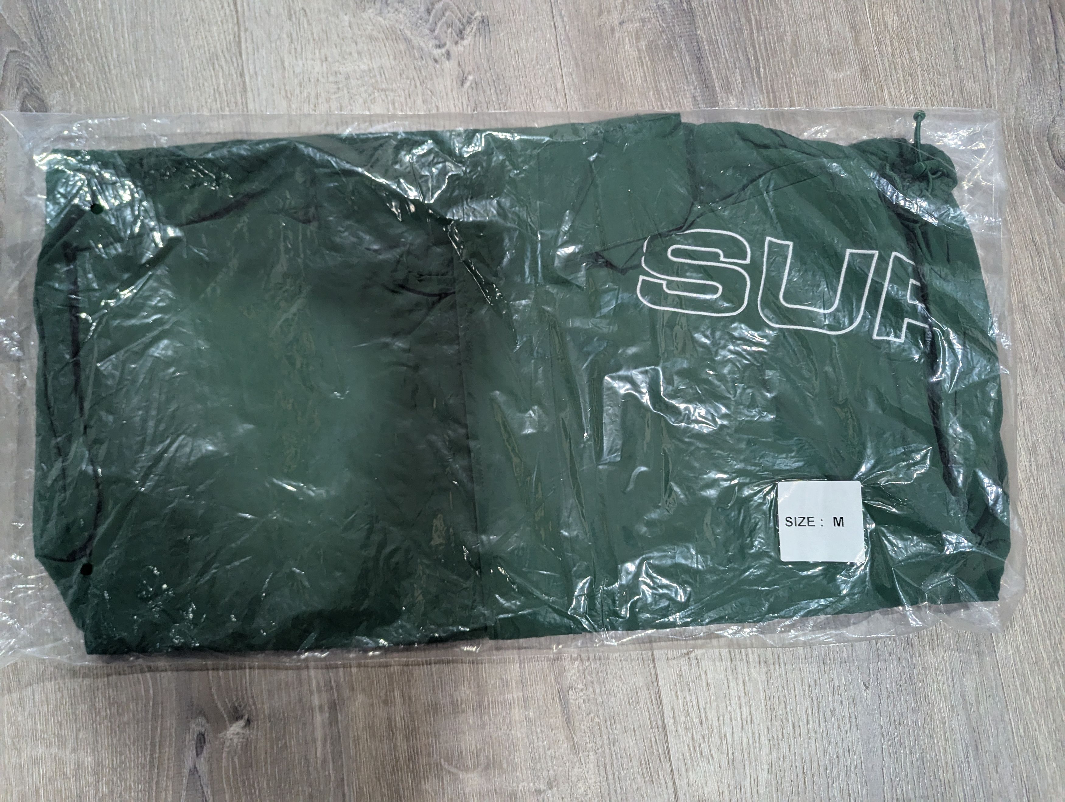 Supreme Supreme Spellout Embroidered Track Jacket (Dark Green) Size US M / EU 48-50 / 2 - 2 Thumbnail