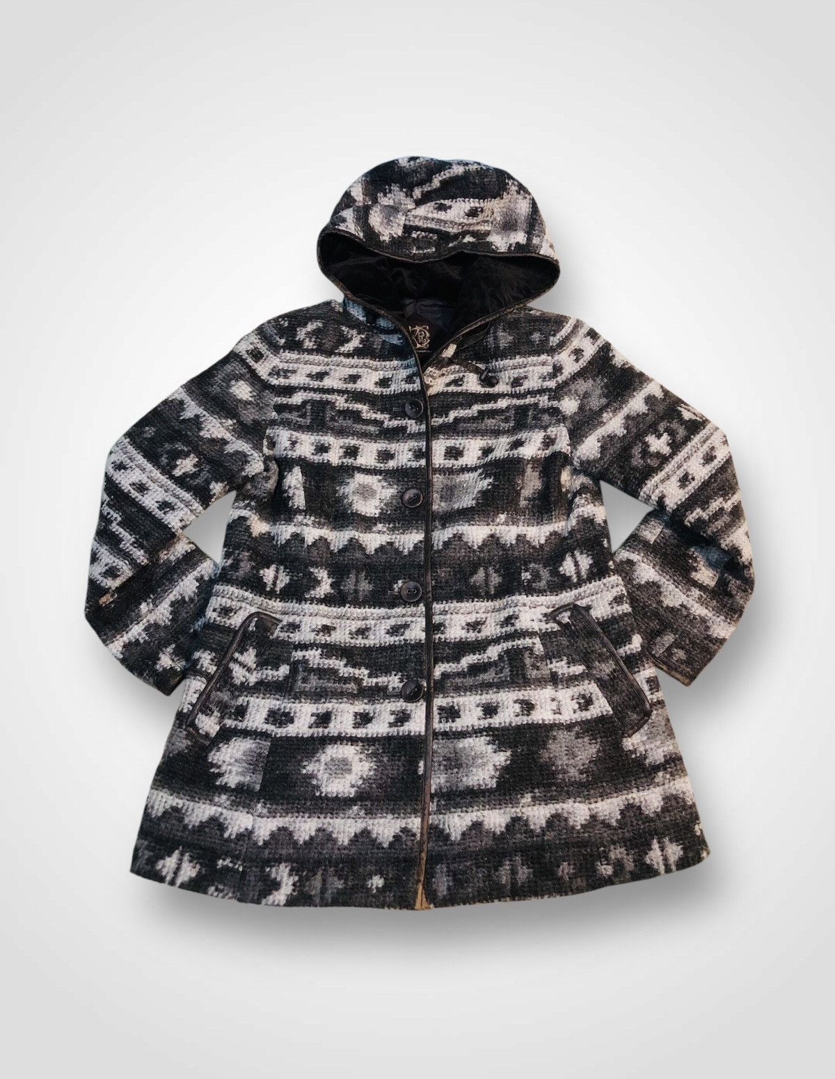 Japanese Brand Kr Woll Jacket Hoodie (26) Size US L / EU 52-54 / 3 - 1 Thumbnail