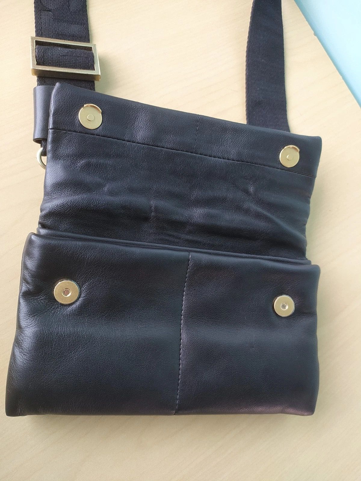 Allsaints ALLSAINTS Ezra quilt Leather Crossbody Bag FTP - 8042 Size ONE SIZE - 7 Thumbnail