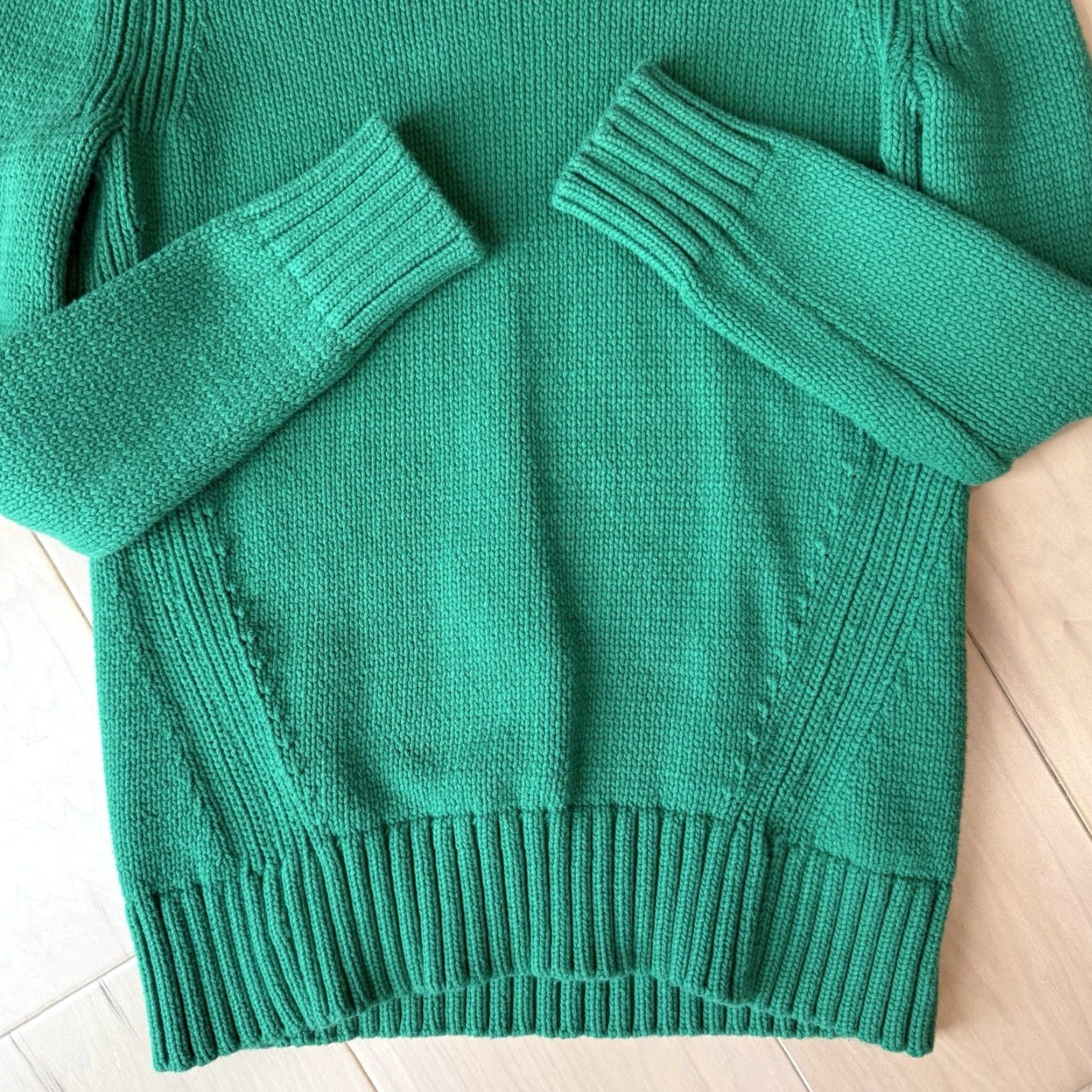 J.Crew J Crew Rollneck Sweater Women's XS Green Oarsman Minimalist Cotton Pullover Size XS / US 0-2 / IT 36-38 - 5 Thumbnail