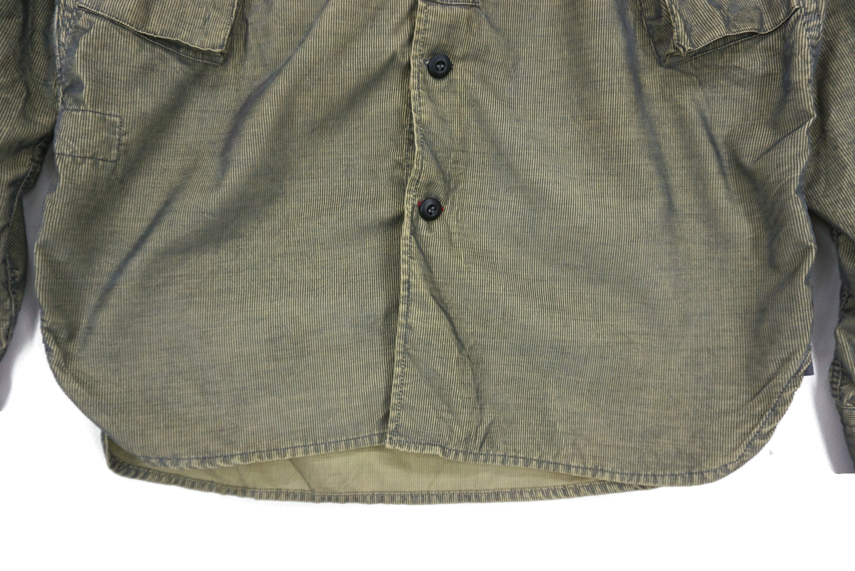 Mason's Iridescent Shirt Patchwork Twill Fabric Made in Italy Size US L / EU 52-54 / 3 - 5 Thumbnail