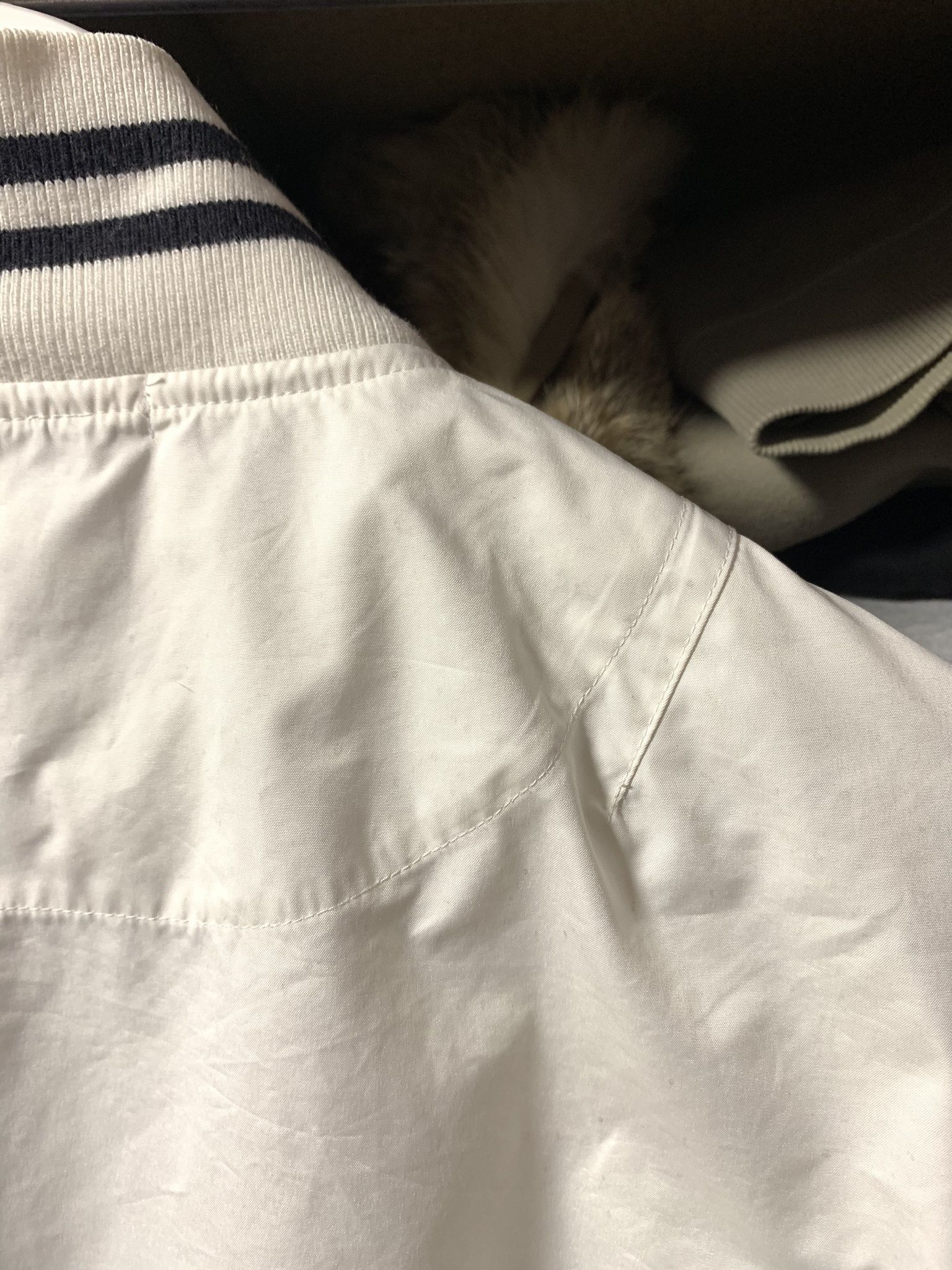Polo Ralph Lauren Ralph Lauren Men's Windbreaker Bomber Jacket Luxury White L Size US L / EU 52-54 / 3 - 11 Thumbnail