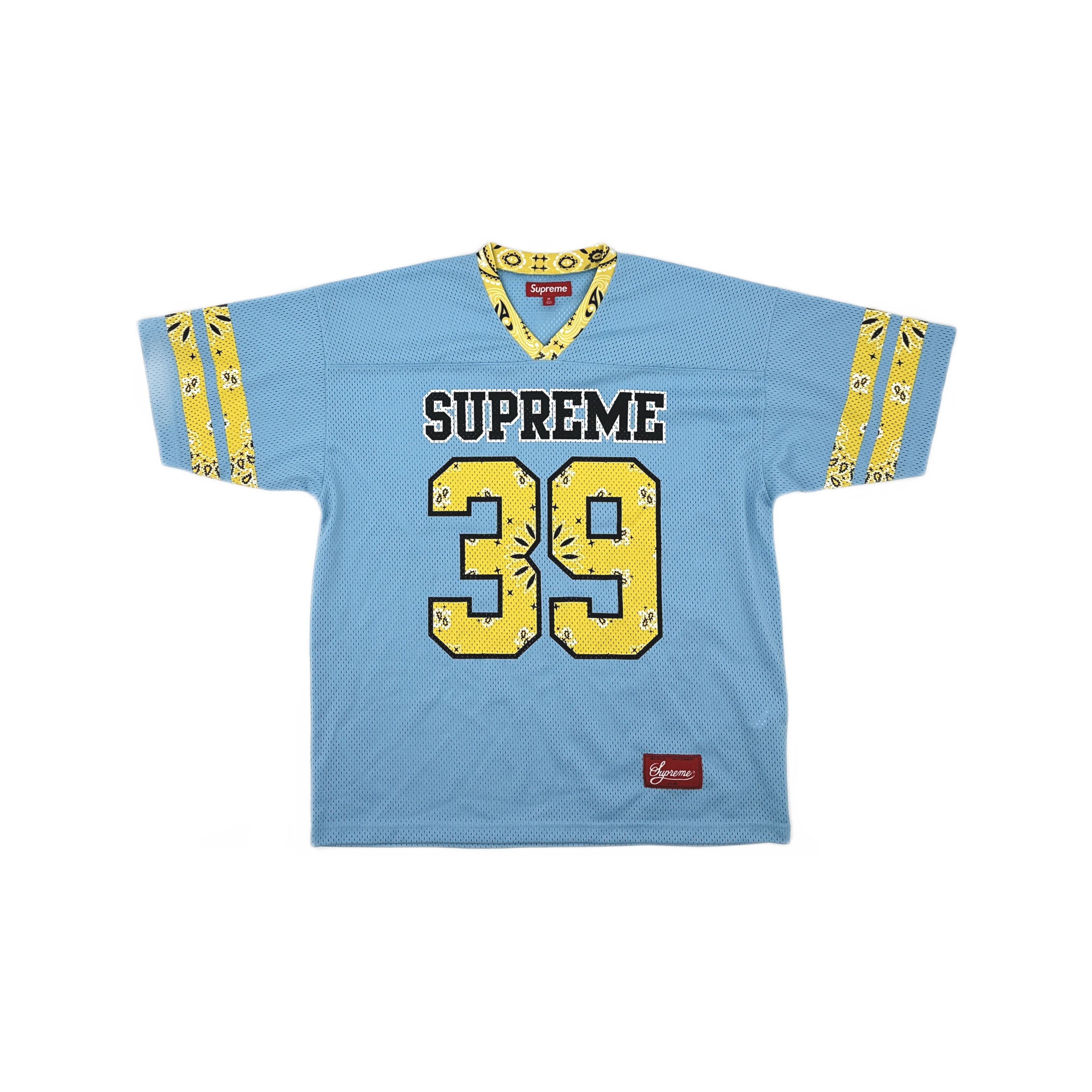 Supreme 2013 Supreme Blue/Orange Roses Football Jersey Rose Bowl
